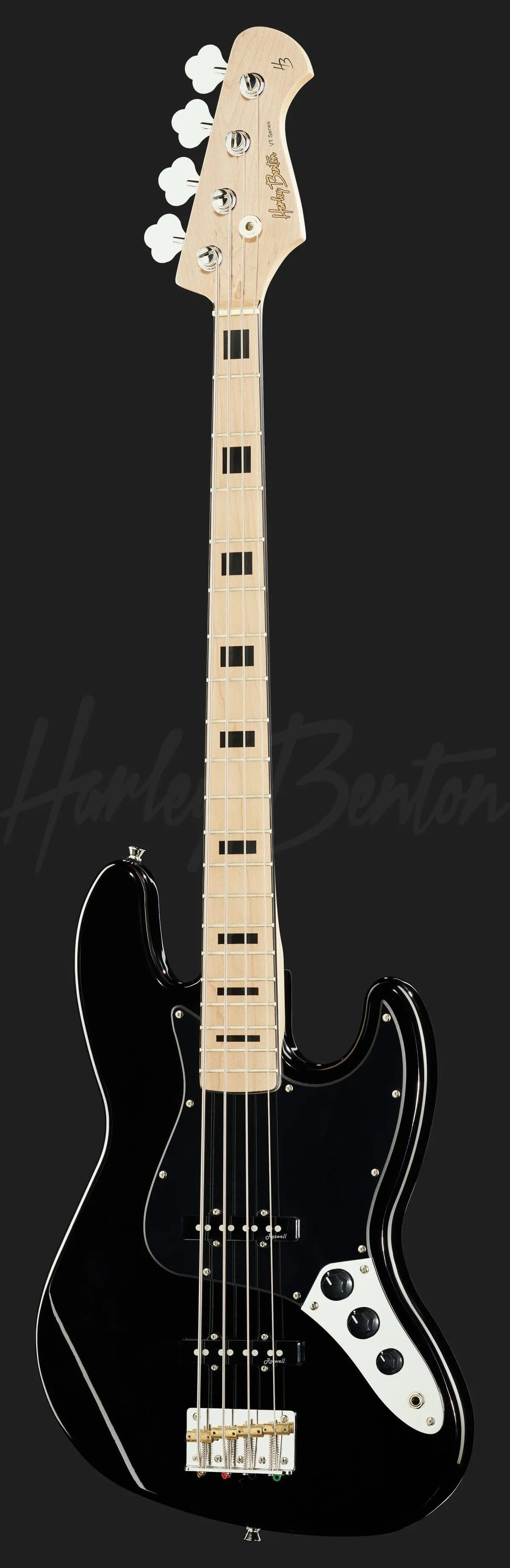 Harley Benton JB-75MN Black — photo 2