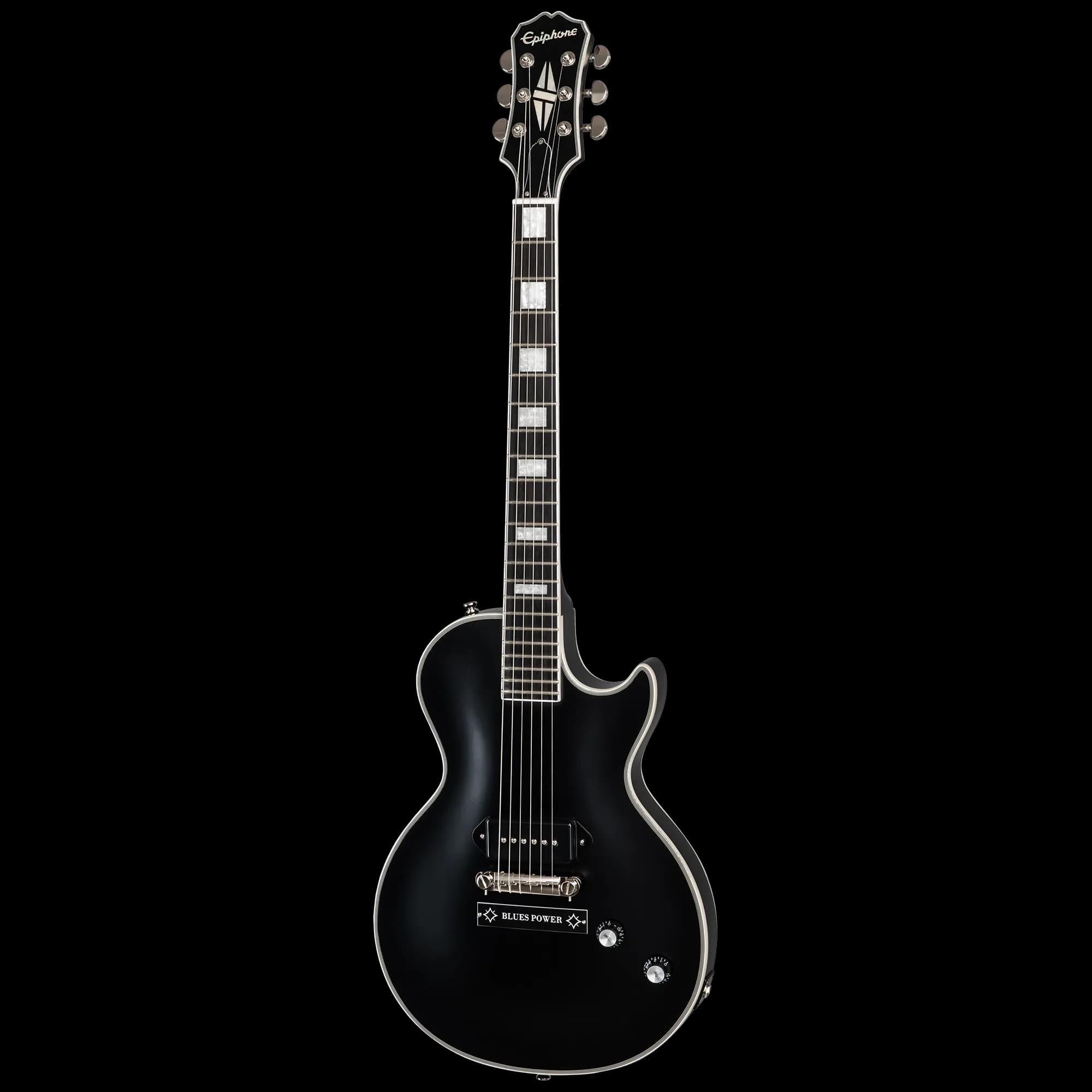 Epiphone Jared James Nichols Old Glory Les Paul Custom, Black Aged Gloss — photo 3