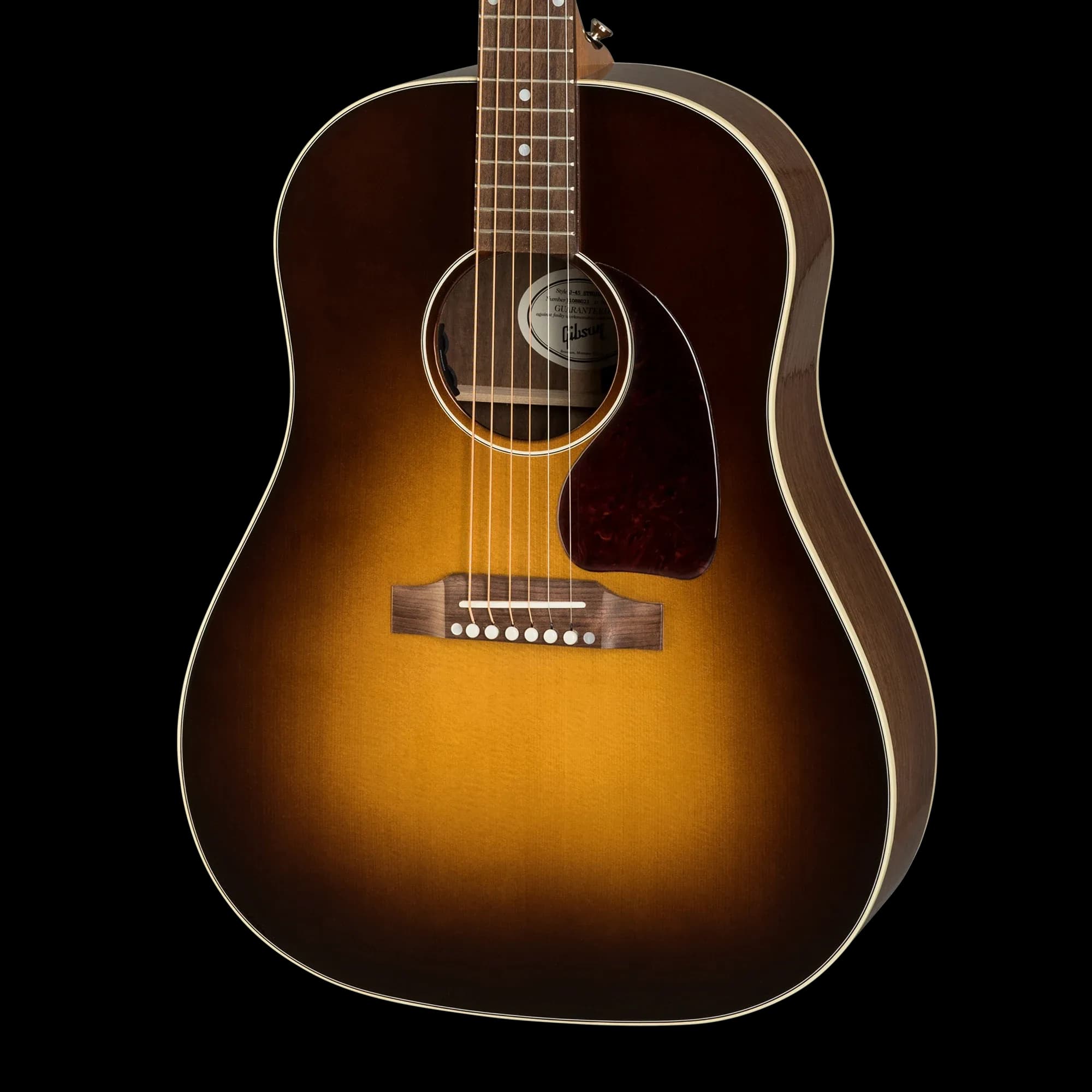 Gibson J-45 Studio Walnut, Walnut Burst