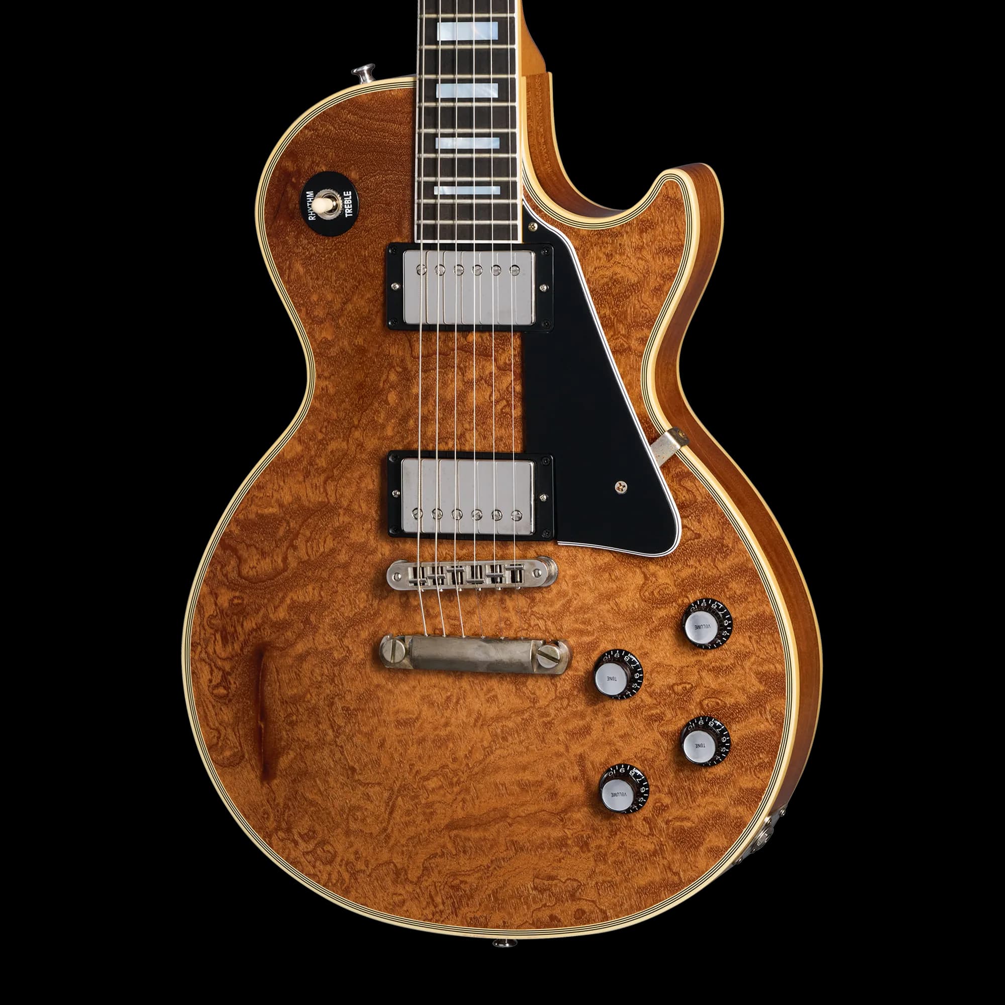 Gibson Les Paul Custom Quilt Sapele, Ultra Light Aged, Natural