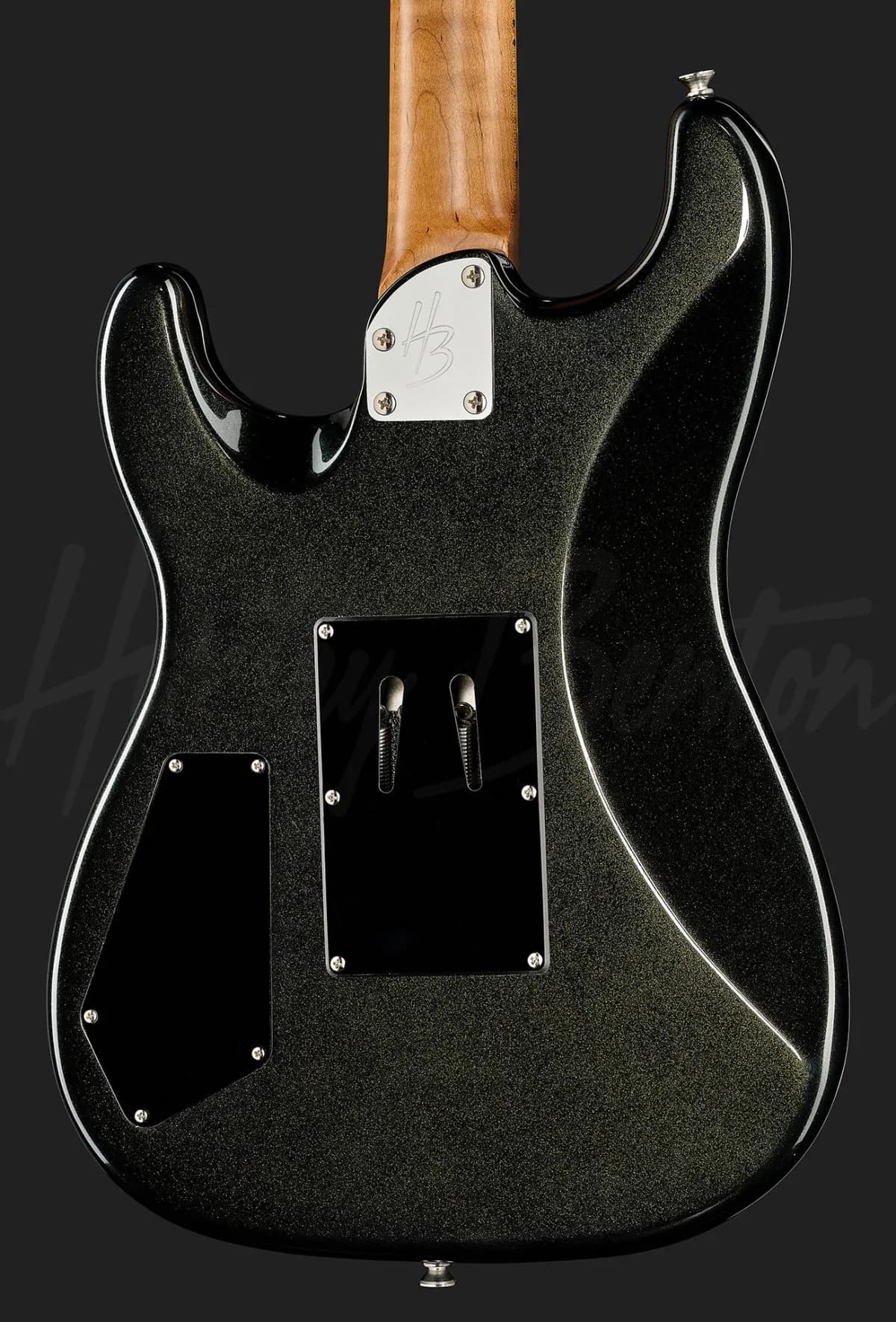 Harley Benton ST-80FR MN HH Lime Sparkle — photo 5