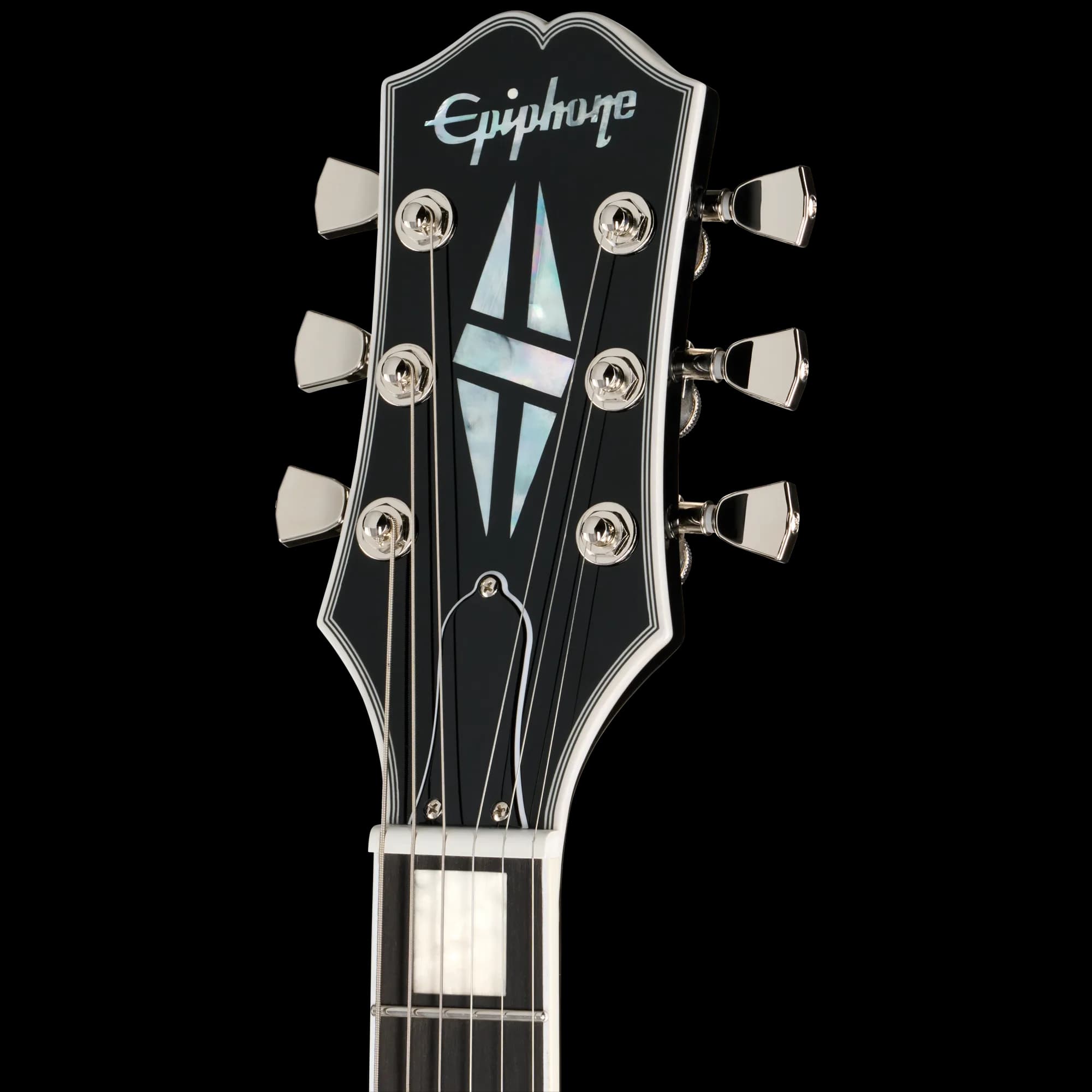 Epiphone Les Paul Custom Modern Figured, Translucent Ebony Burst, Exclusive — photo 5