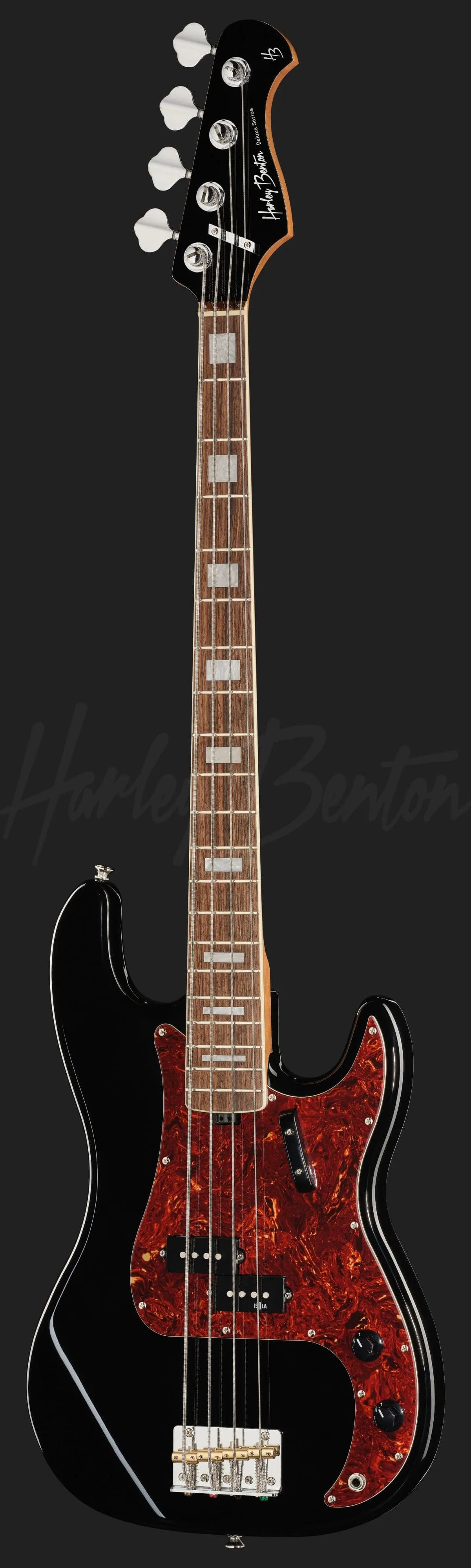 Harley Benton MV-4P Black — photo 2
