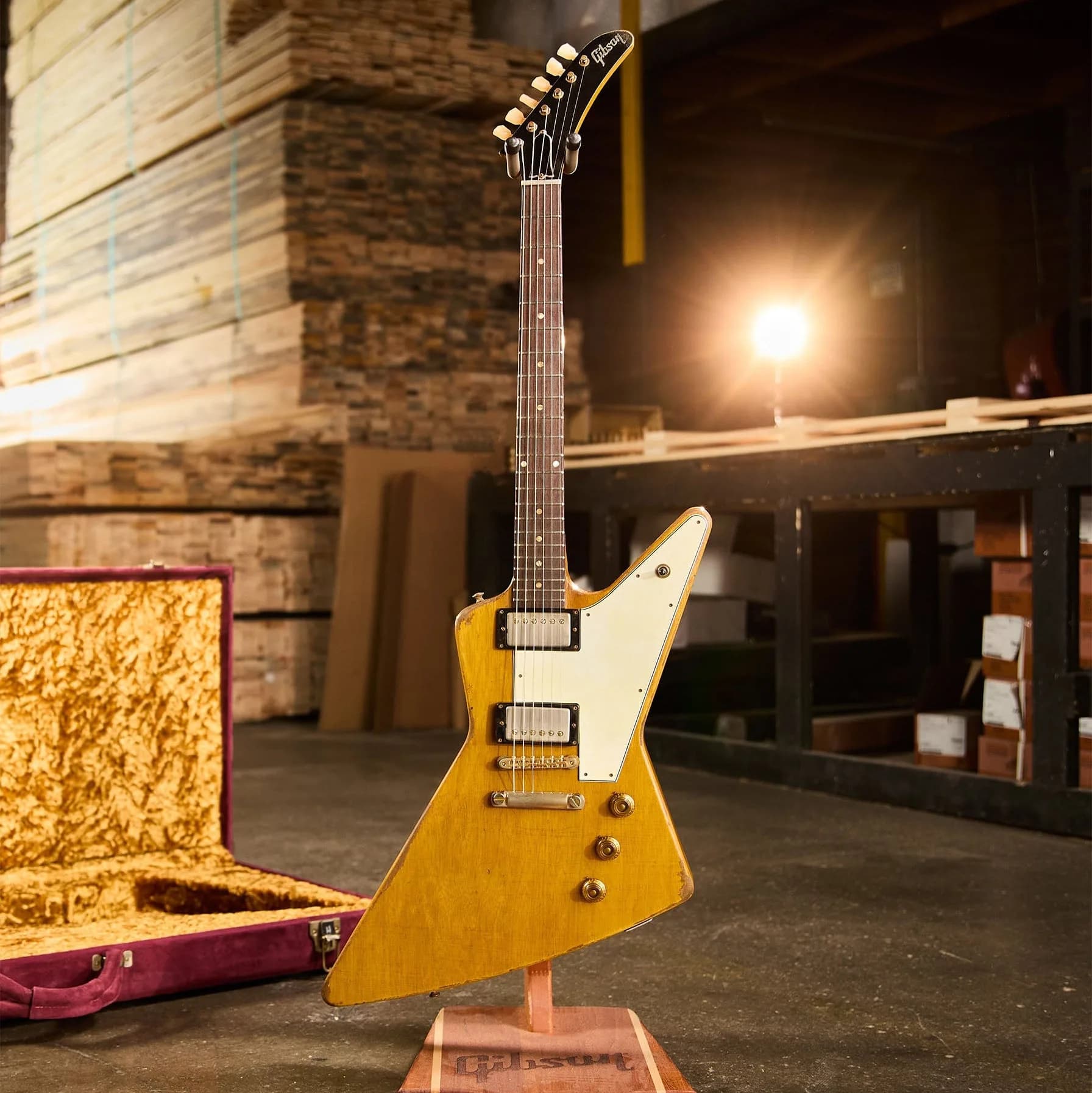 Gibson Leo Scala Ultra Addiction Explorer #1, Natural — photo 7