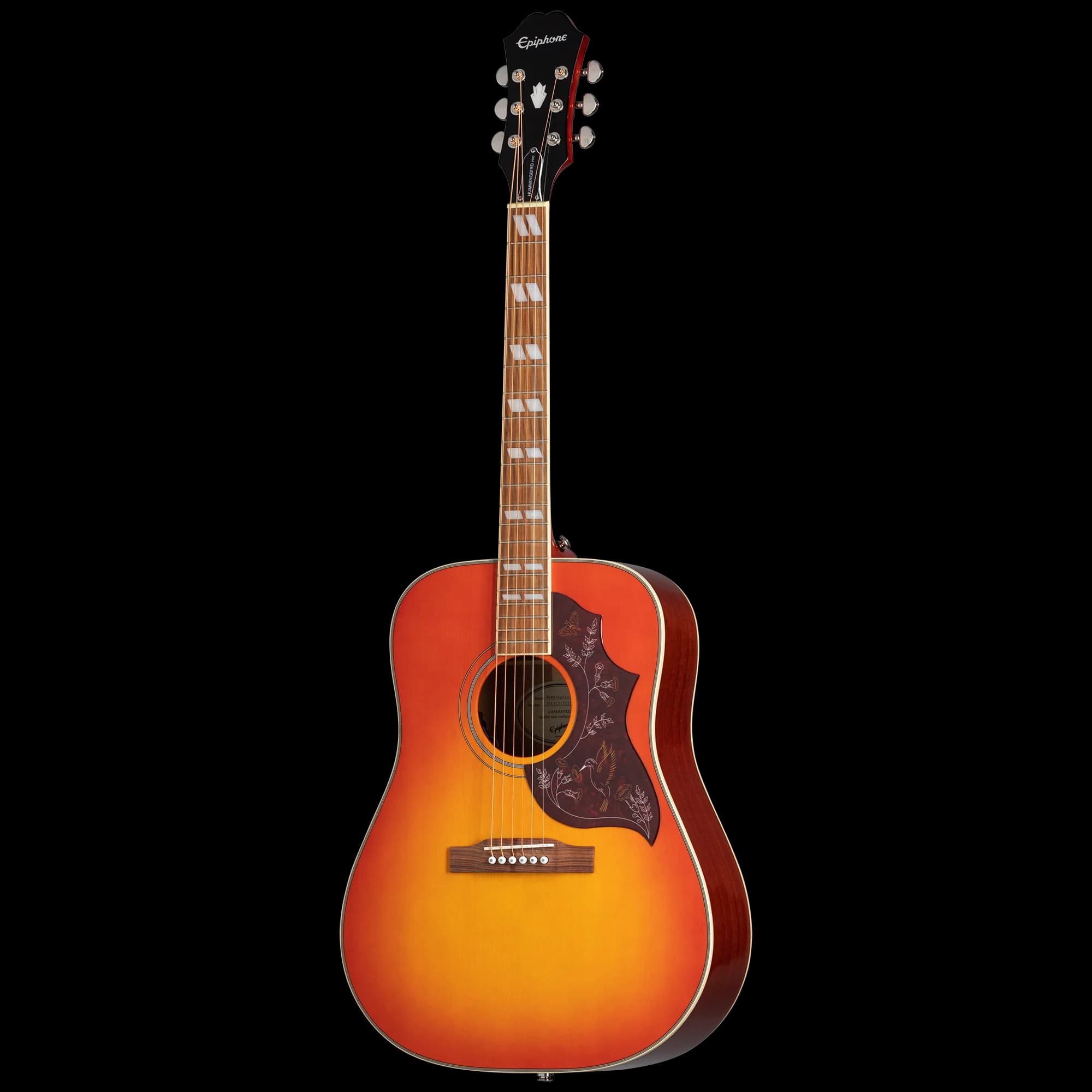 Epiphone Hummingbird Studio, Faded Cherry Sunburst — photo 3