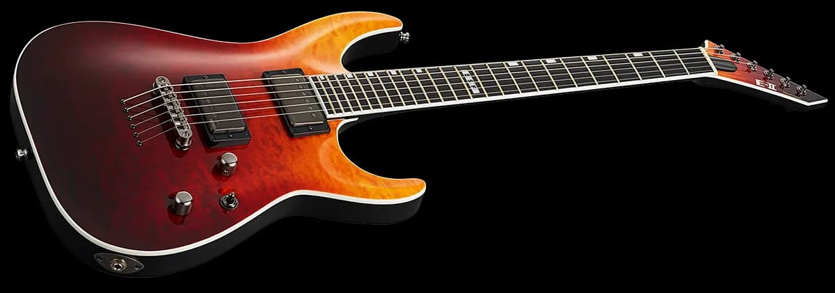 ESP E-II Horizon NT-II Tiger Eye Amber Fade — photo 3
