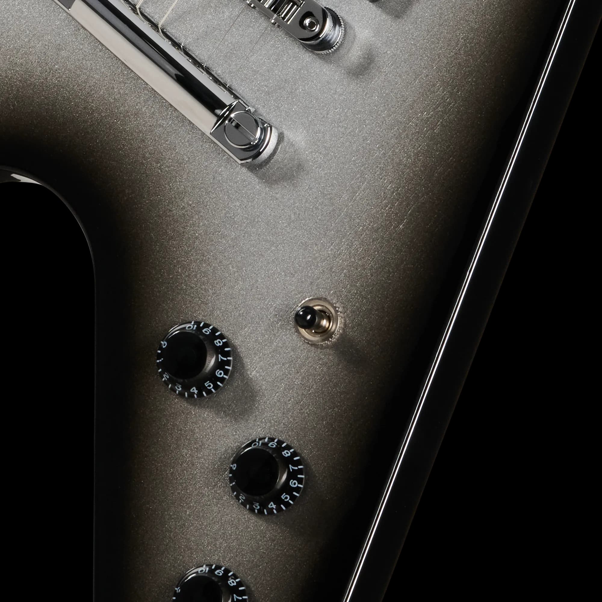 Gibson Flying V 80s, Silverburst, Exclusive — photo 7