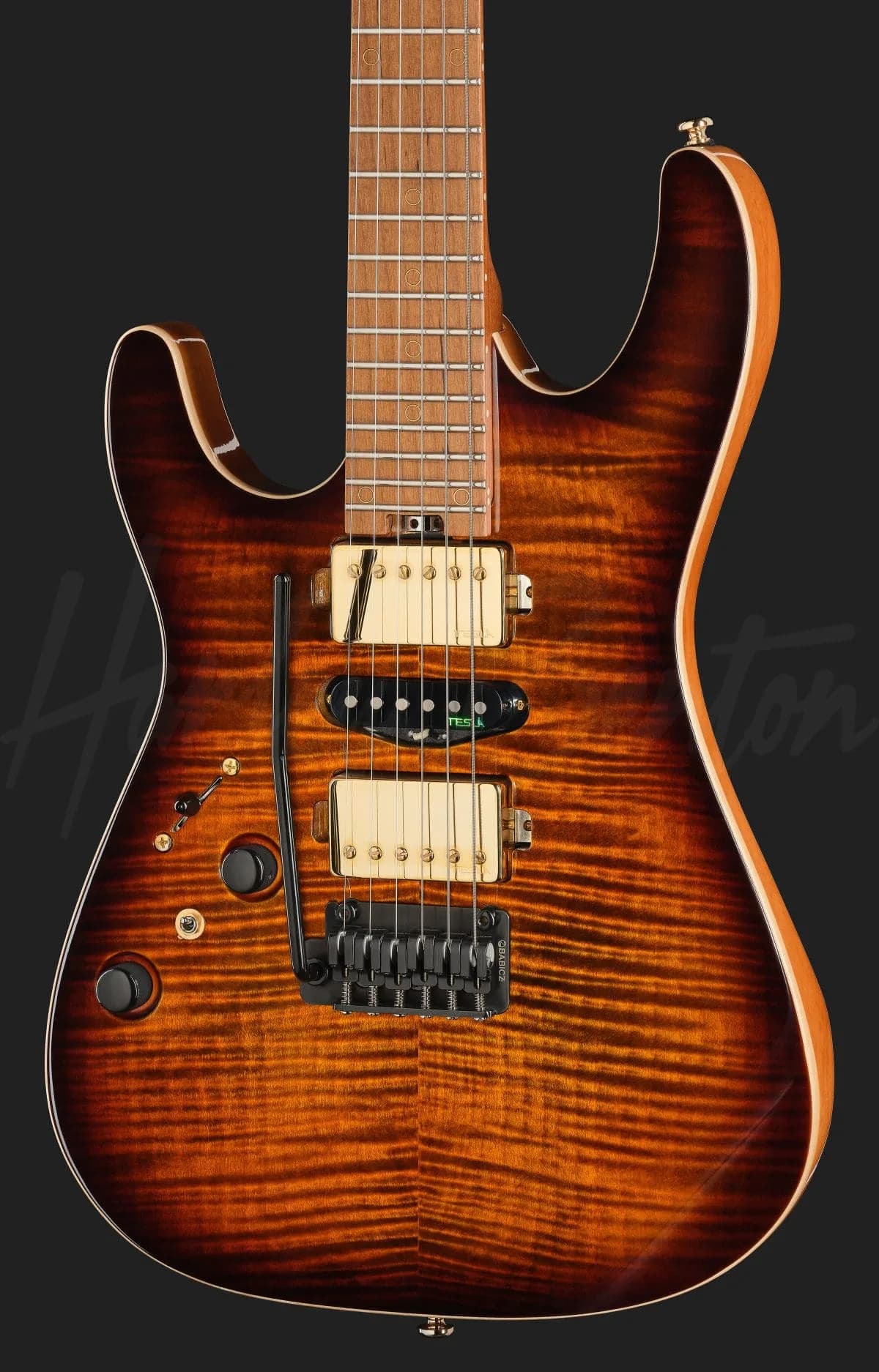 Harley Benton Fusion-IV HSH LH MN FBB — photo 4