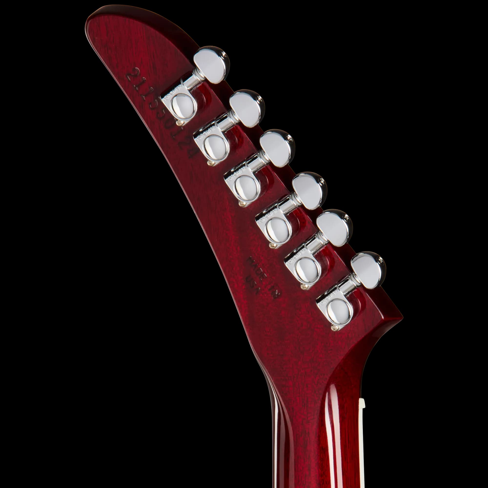 Gibson Victory Figured Top with Dirty Fingers, Wine Red Burst, Exclusive — photo 6