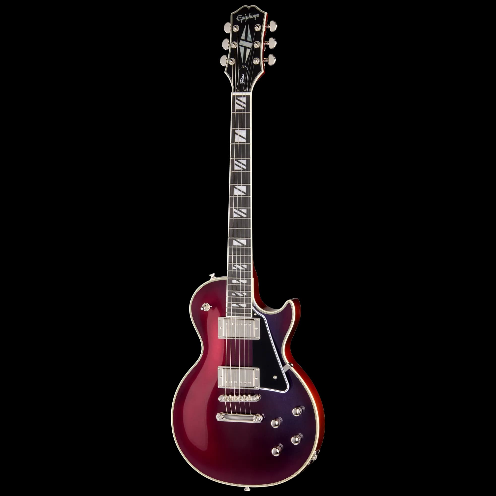 Epiphone Futura Les Paul Custom, Midnight Ember Shift — photo 2