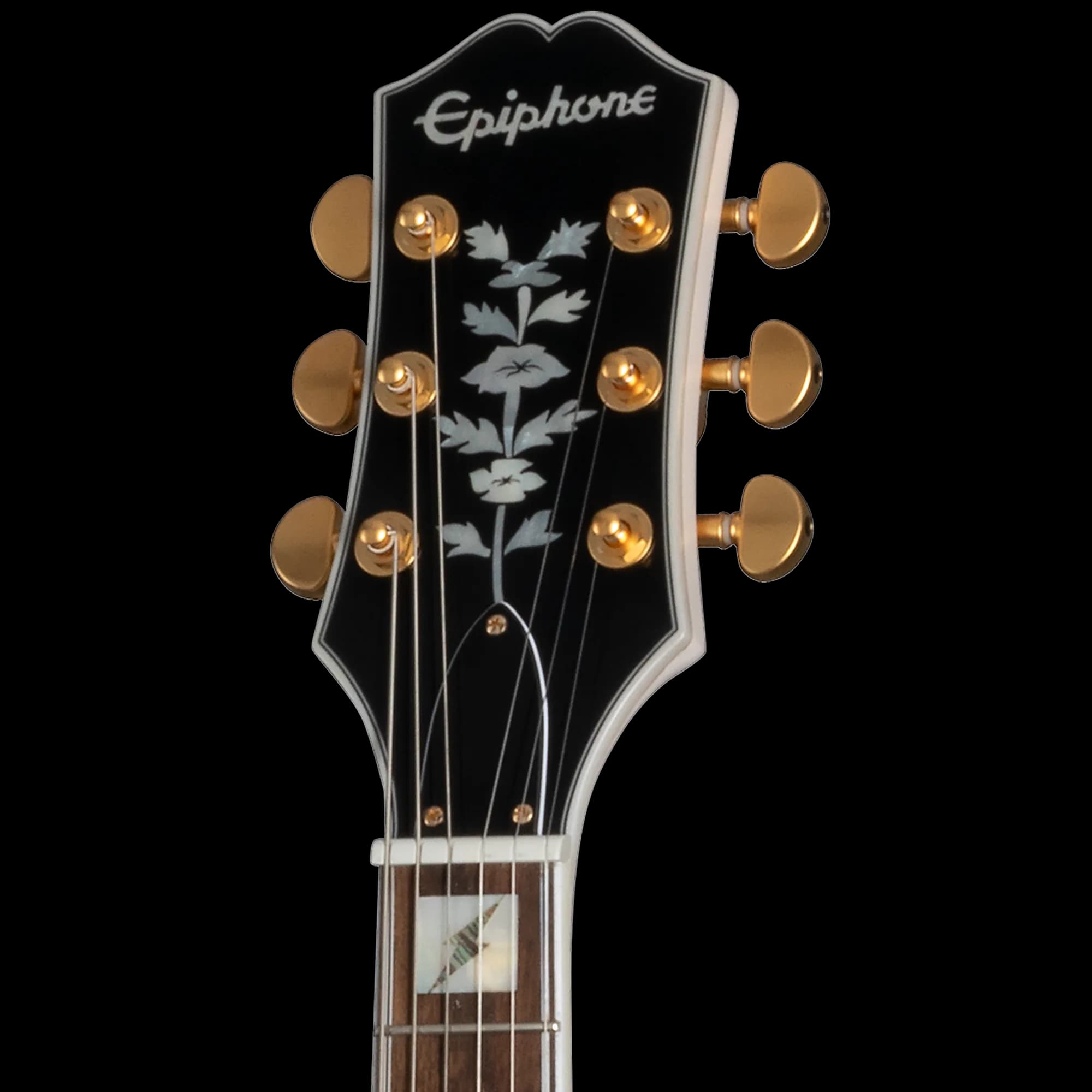 Epiphone Emily Wolfe "White Wolfe" Sheraton, Aged Bone White — photo 5