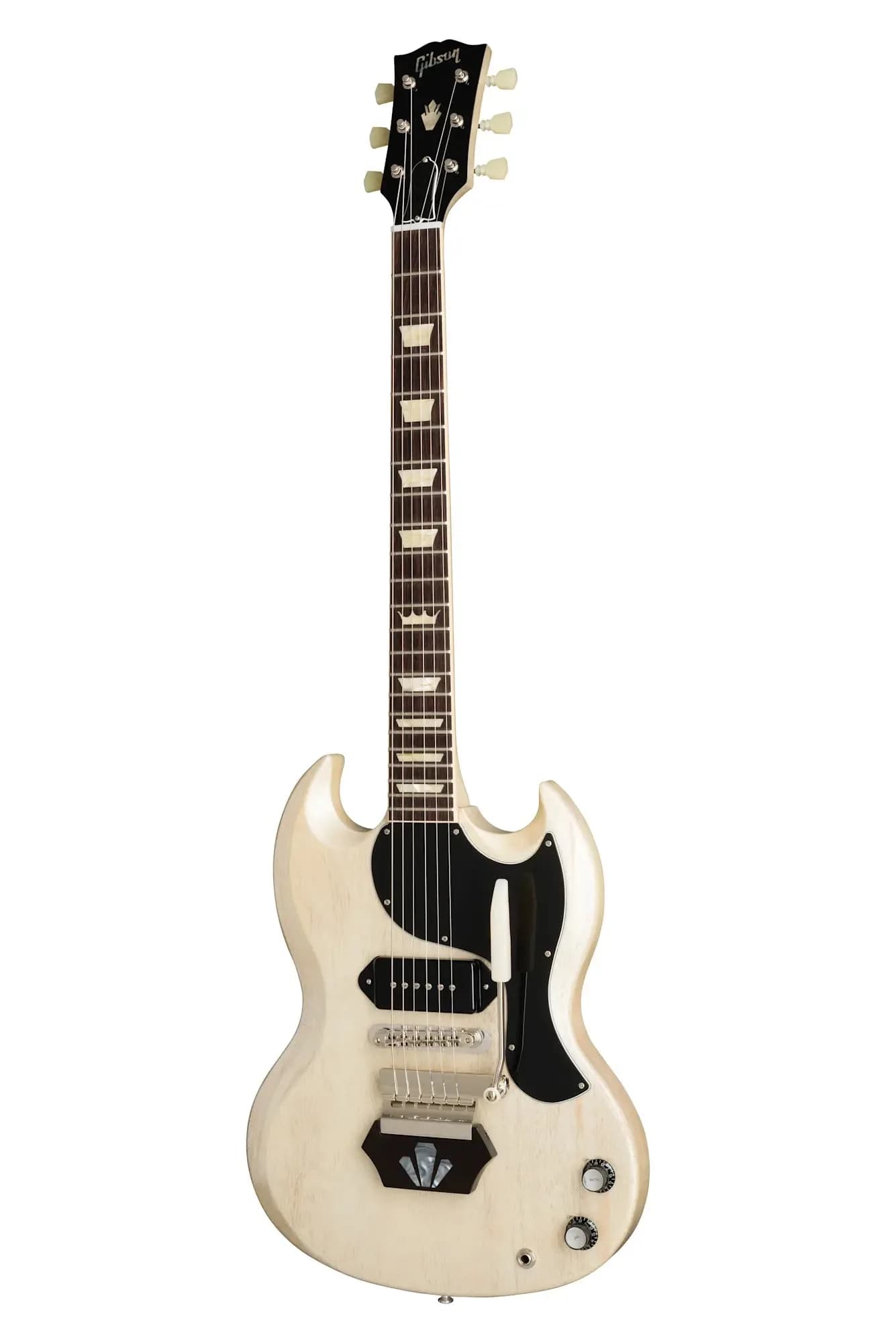 Gibson Brian Ray '62 SG Junior, White Fox