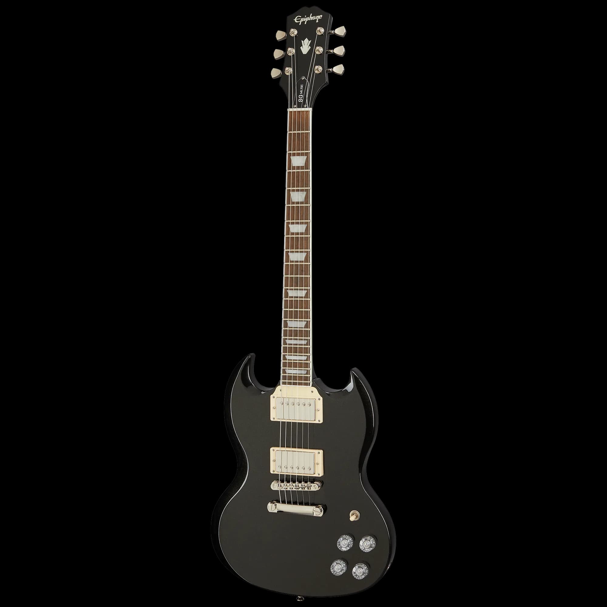 Epiphone SG Muse, Jet Black Metallic — photo 3