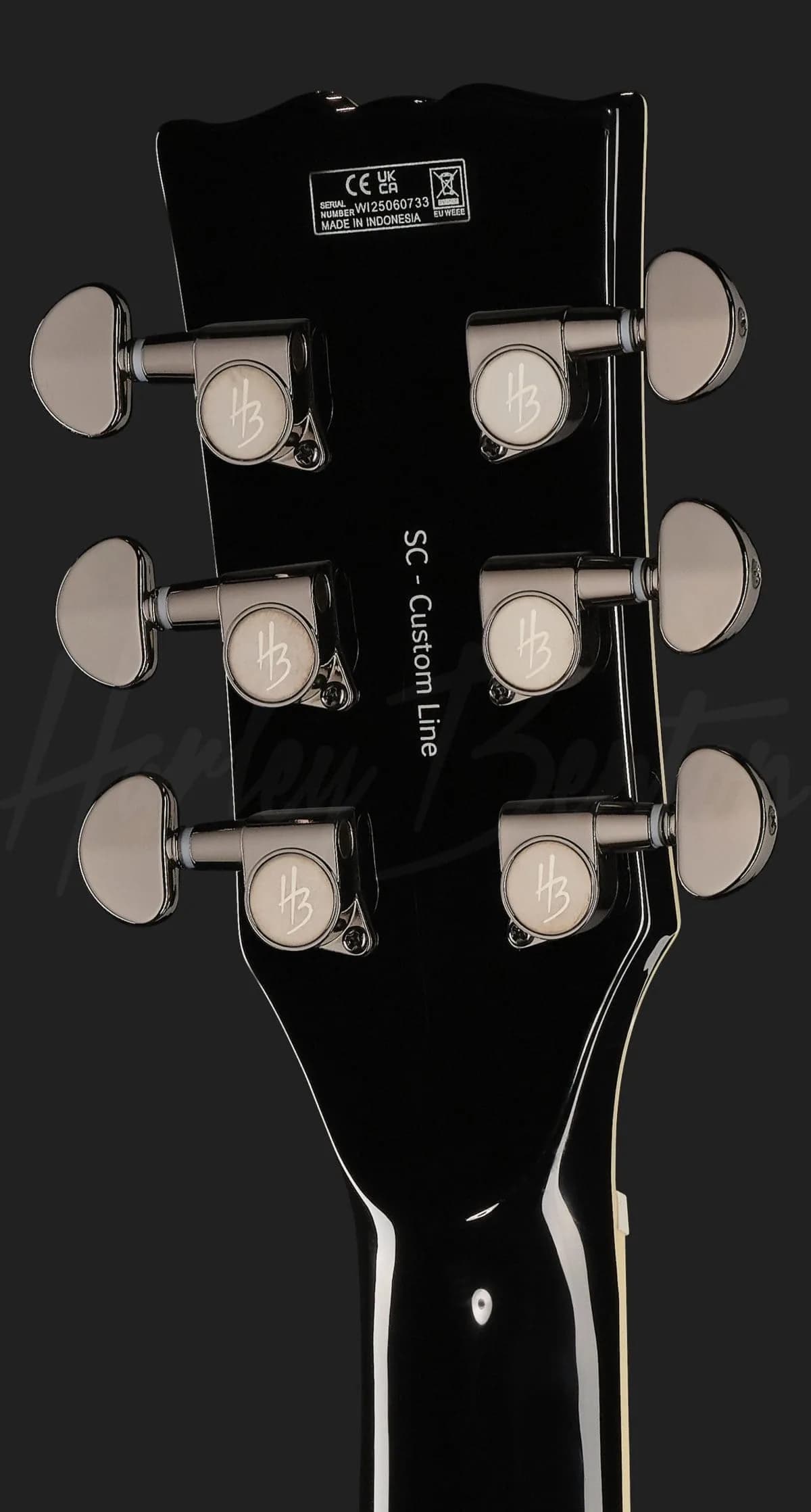 Harley Benton SC-Custom III Quilt Midnight — photo 7