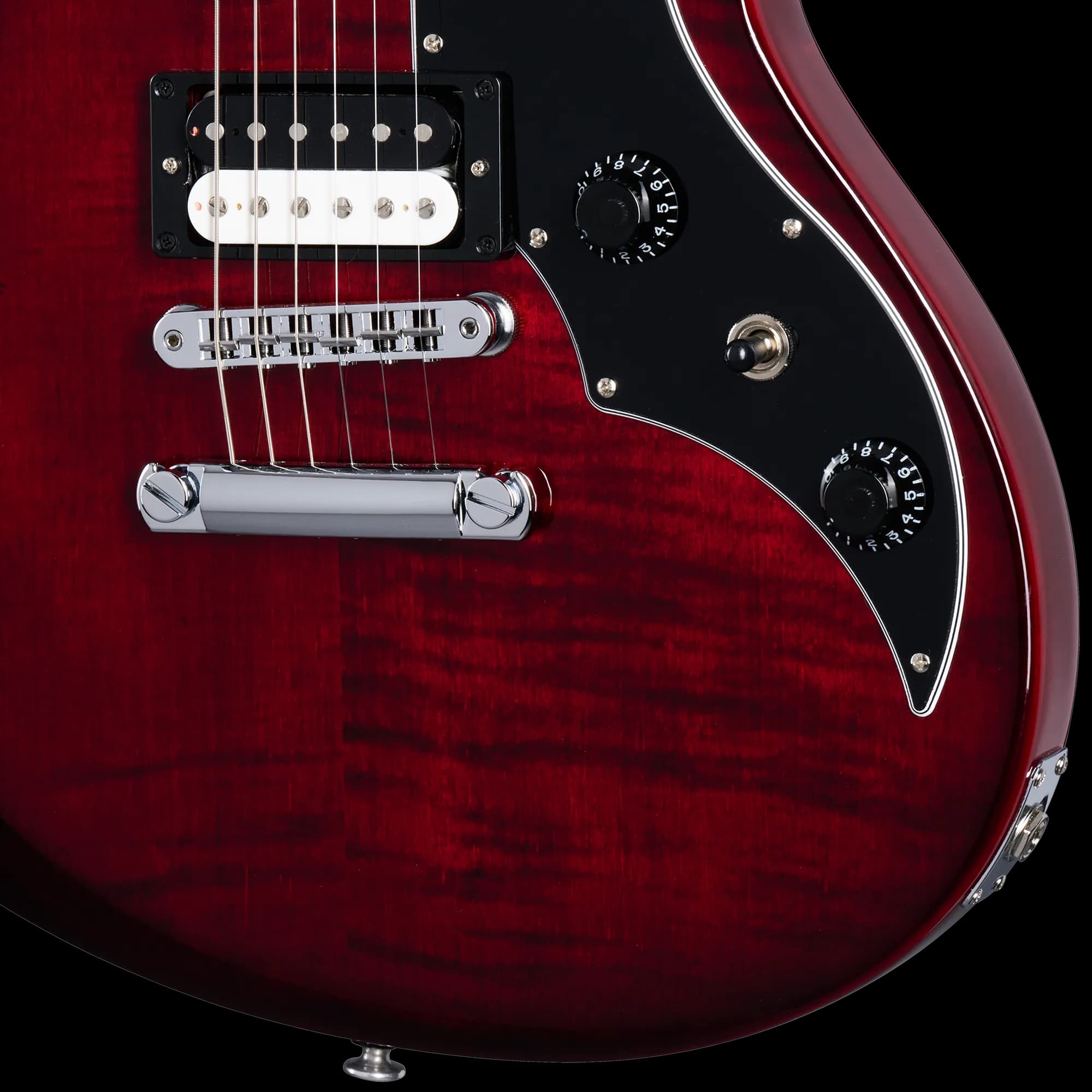 Gibson Victory Figured Top, Wine Red Burst — photo 7