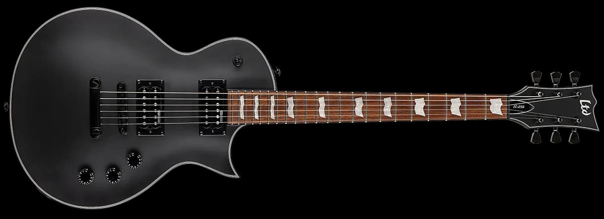 ESP EC-256 BLACK SATIN
