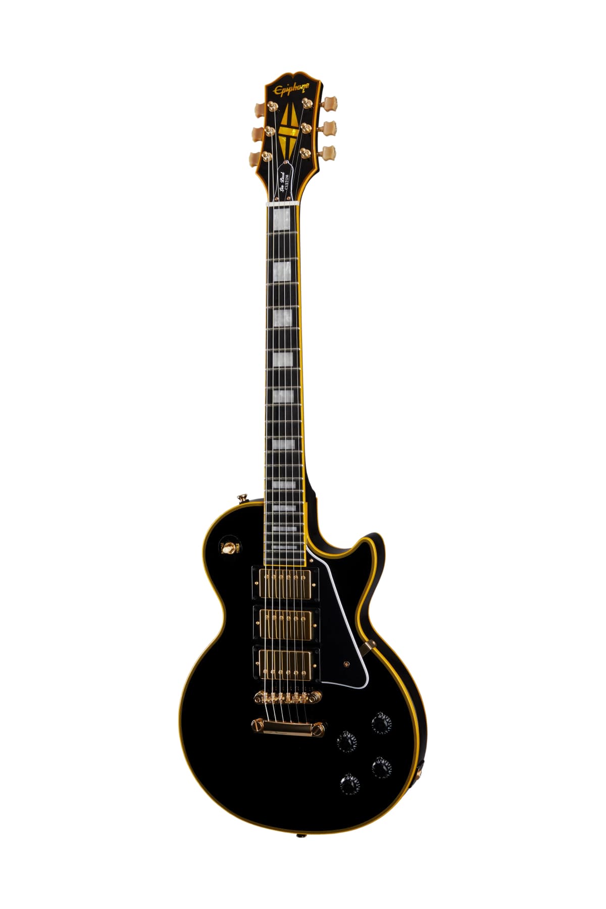 Epiphone Joe Bonamassa Black Beauty Les Paul Custom Outfit, Ebony