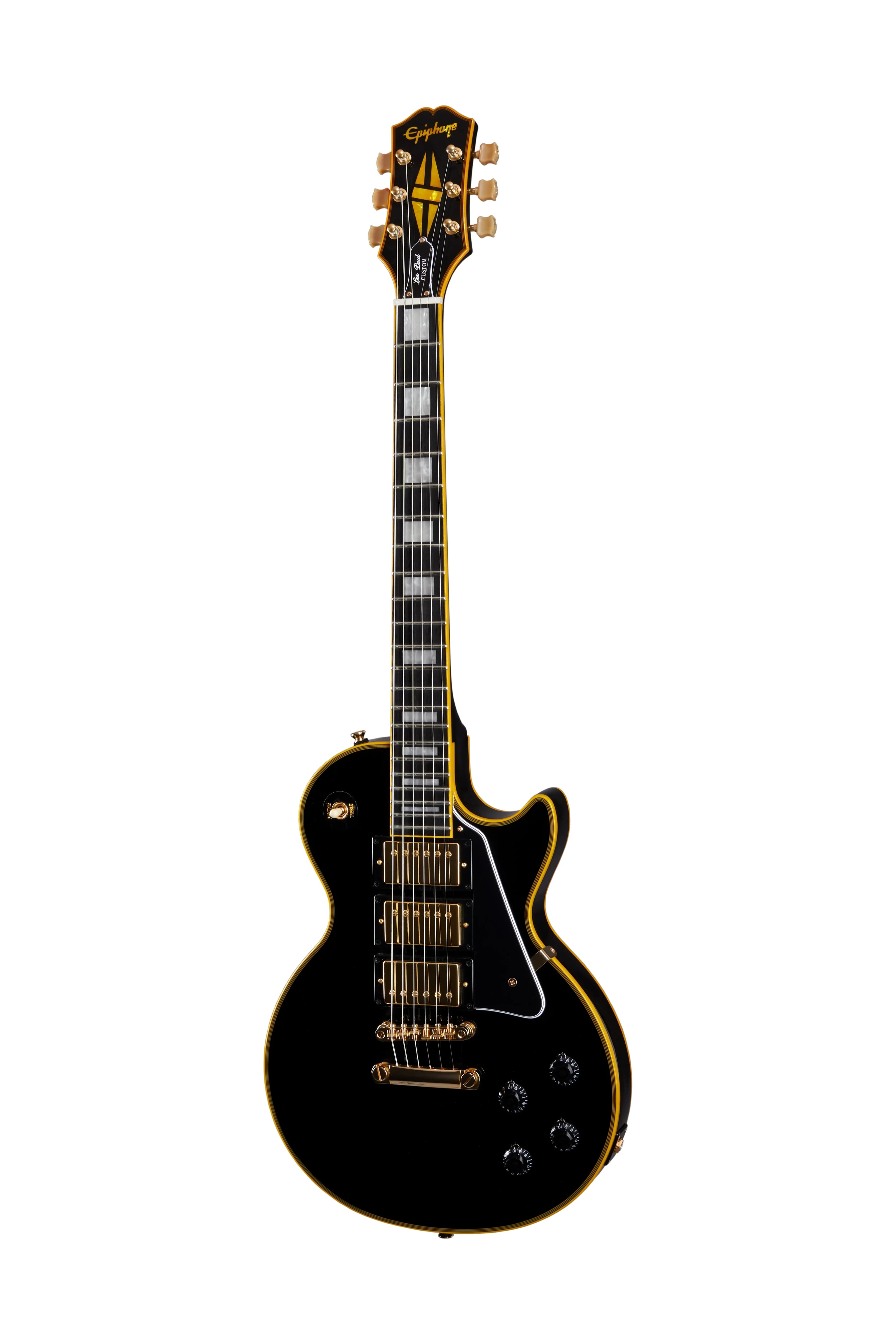Epiphone Joe Bonamassa Black Beauty Les Paul Custom Outfit, Ebony