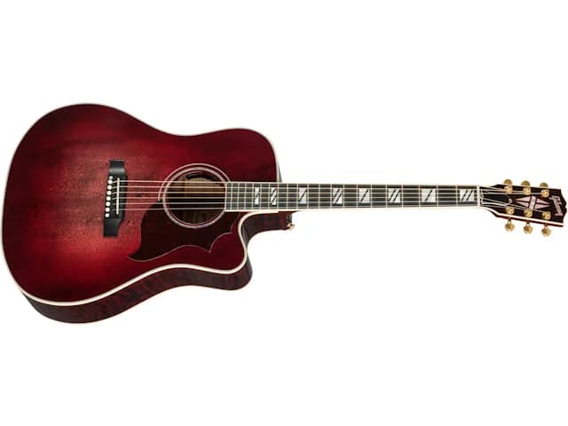 Gibson Songwriter Chroma - Quilt Maple, Black Cherry — photo 7