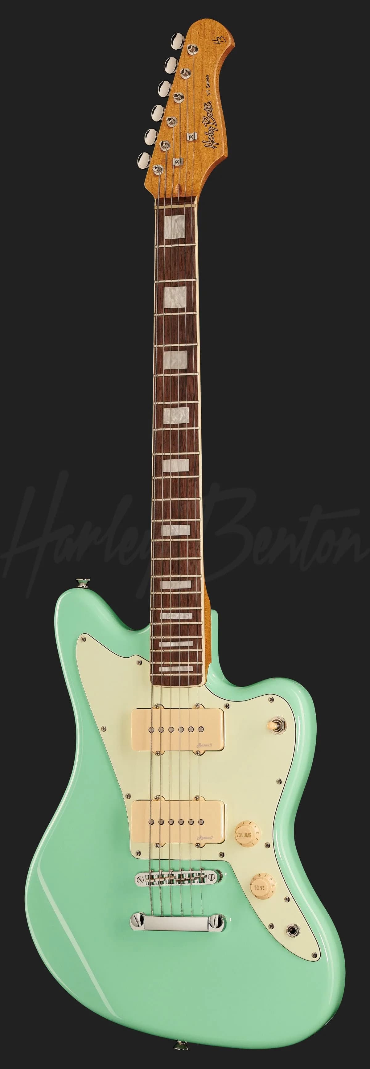 Harley Benton JA-60CC Seafoam Green — photo 2