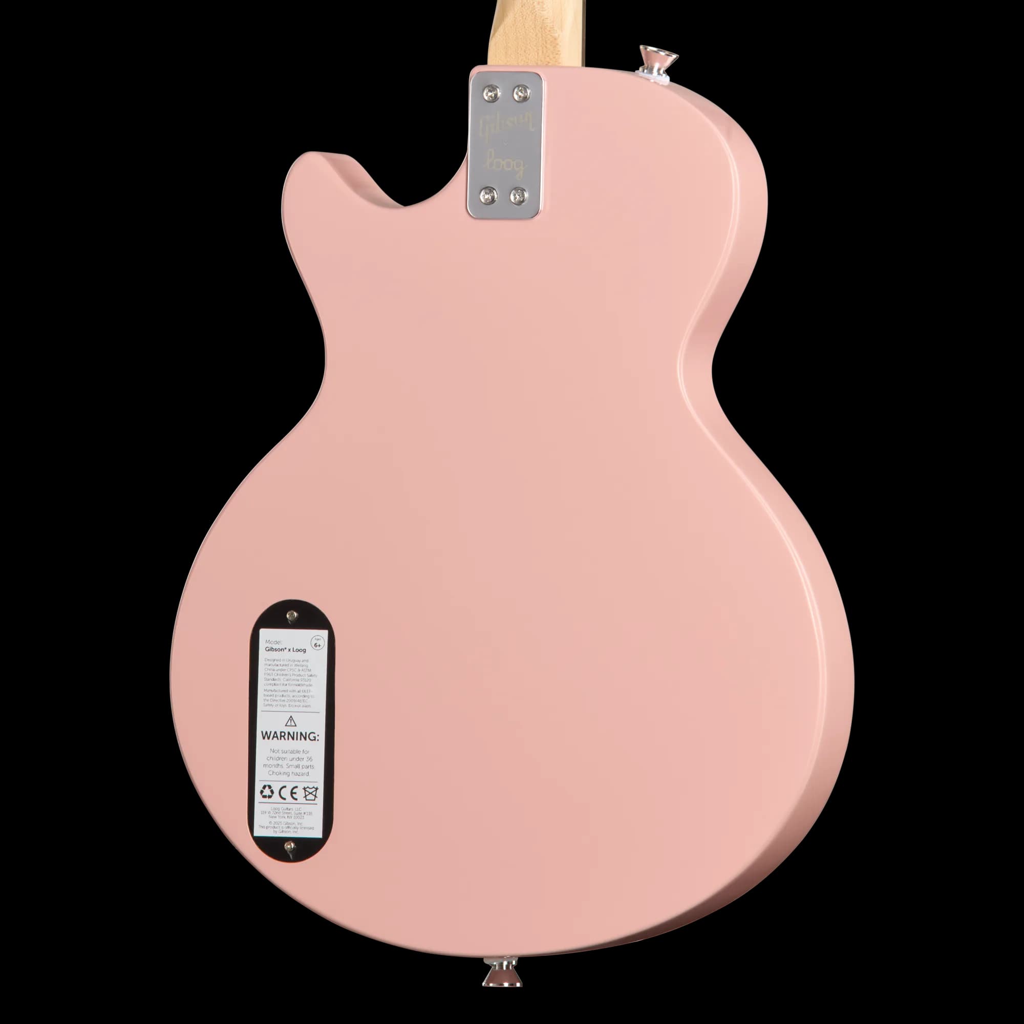 Gibson x Loog 3-String Les Paul, Shell Pink — photo 2