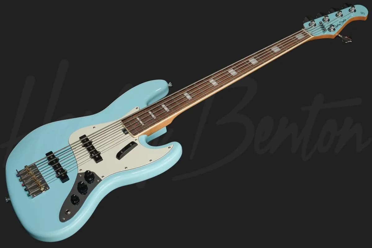 Harley Benton MV-5JB Daphne Blue — photo 8