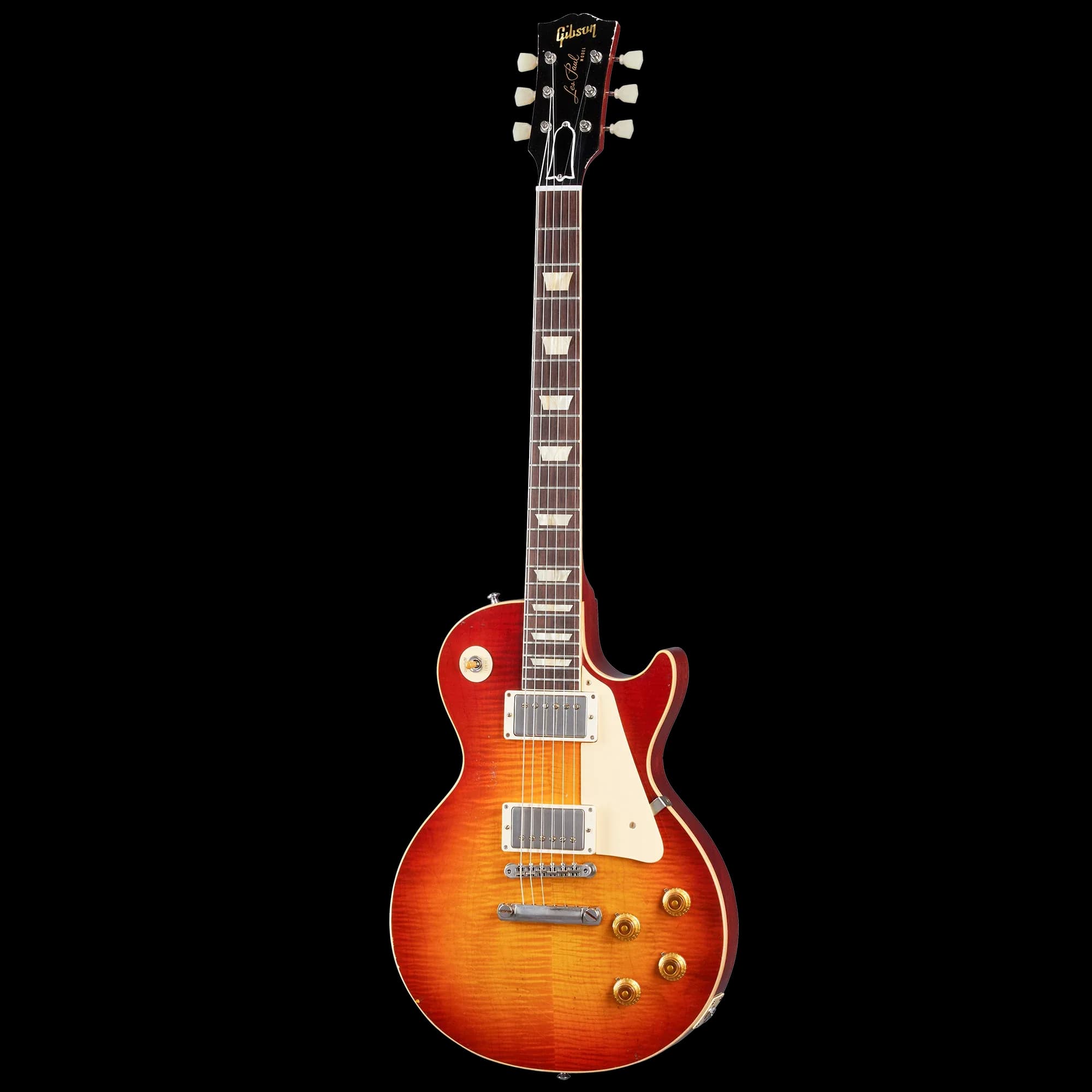 Gibson 1959 Les Paul Standard Reissue, Light Aged, Cherry Tea Burst — photo 2