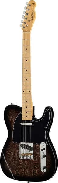 Harley Benton TE-70 Black Paisly