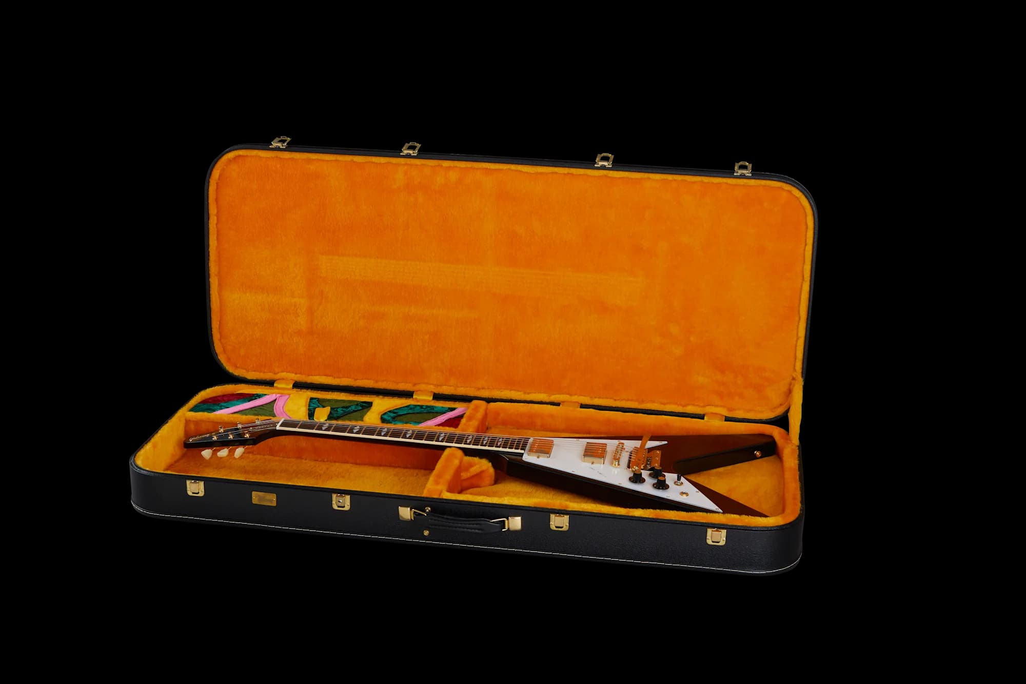 Gibson Jimi Hendrix™ 1969 Flying V, Left-Handed, Aged Ebony — photo 8