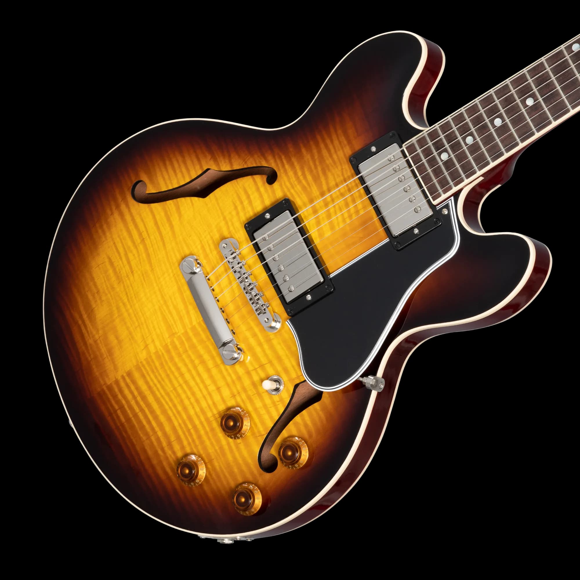 Gibson CS-336 Figured Top Vintage Sunburst — photo 4