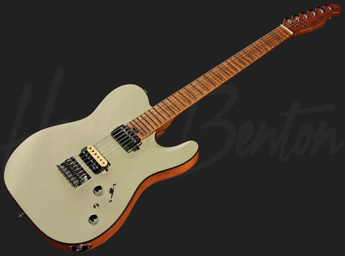 Harley Benton Fusion-T II HH MN HT SGR — photo 8