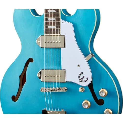Epiphone Casino, Worn Blue Denim — photo 4