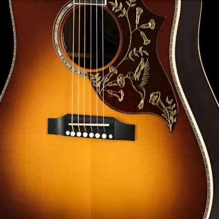 Gibson Hummingbird Deluxe Rosewood, Left-Handed, Rosewood Burst — photo 8