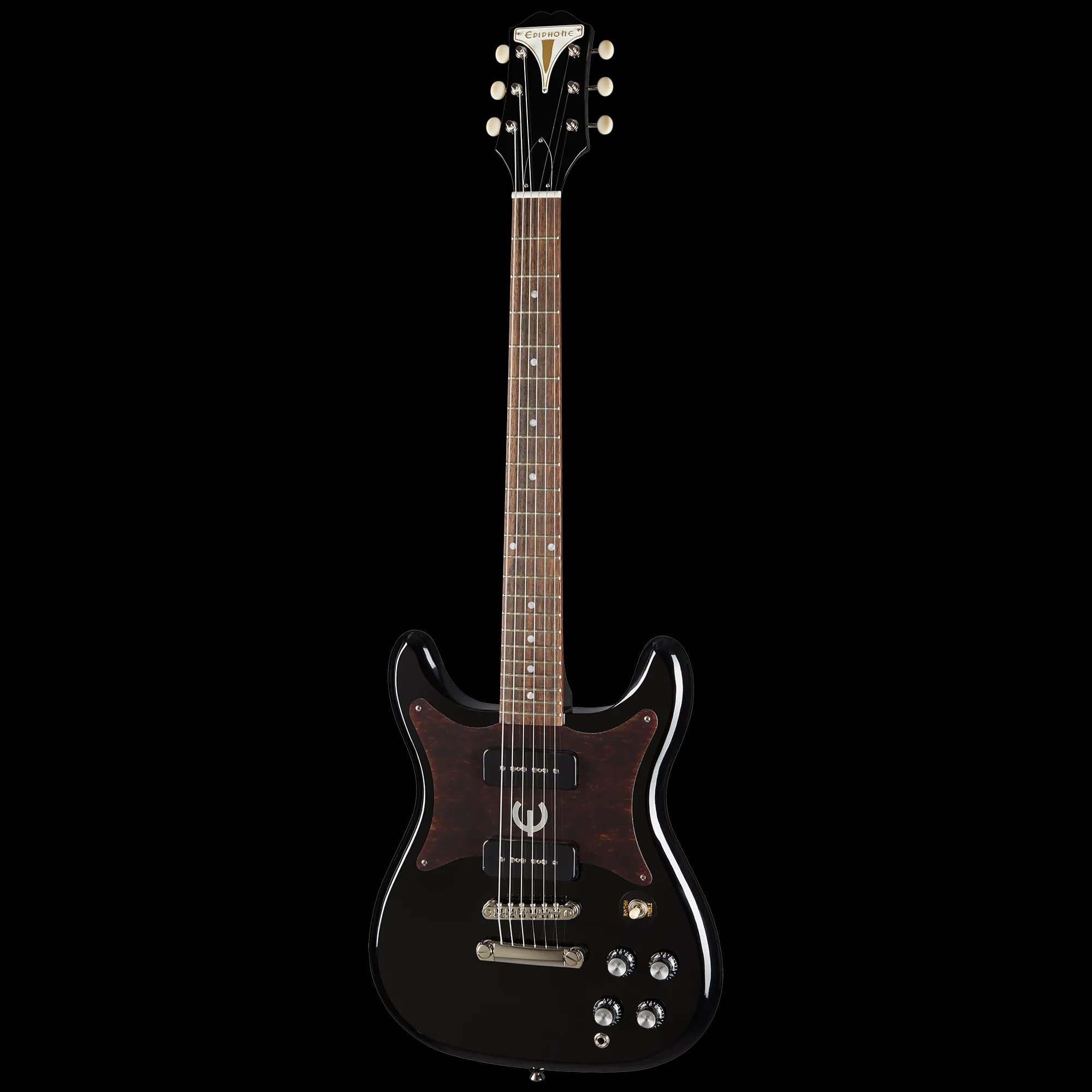 Epiphone Wilshire P-90s, Ebony — photo 3