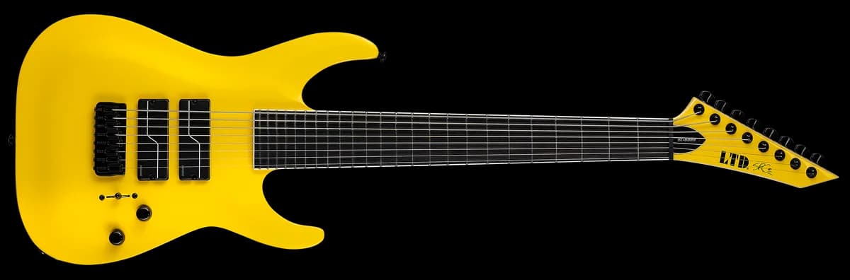 ESP SC-608 Baritone Yellow