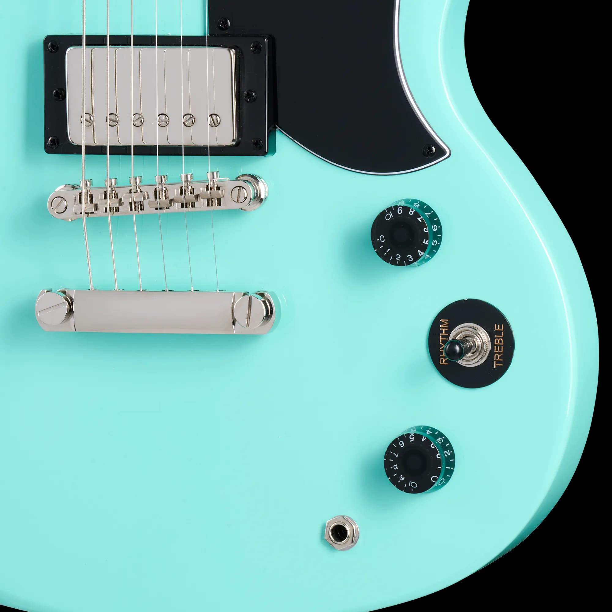 Epiphone SG Tribute, Aqua, Exclusive — photo 7