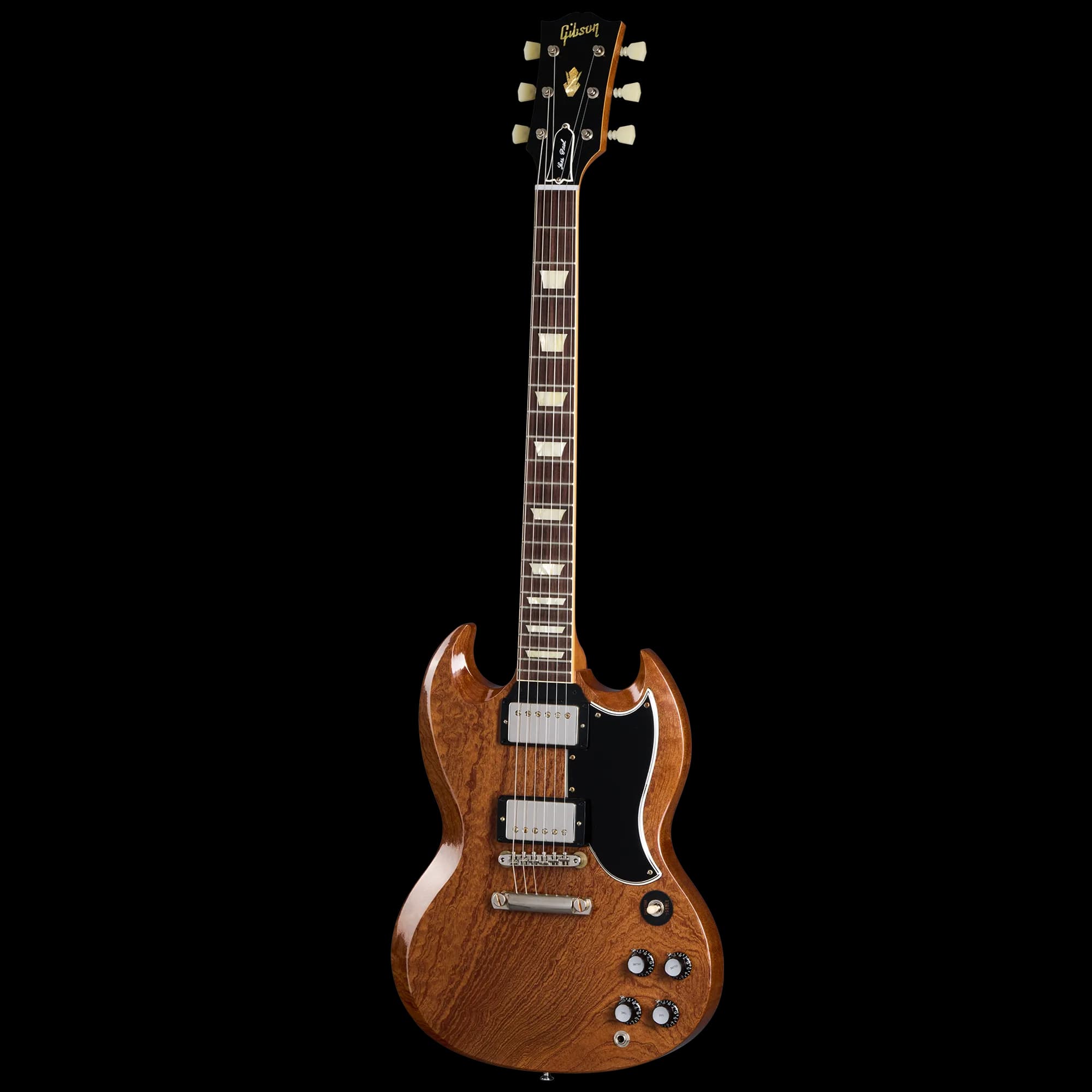Gibson 1961 Les Paul SG Standard Quilt Sapele, Ultra Light Aged, Natural, Exclusive — photo 3