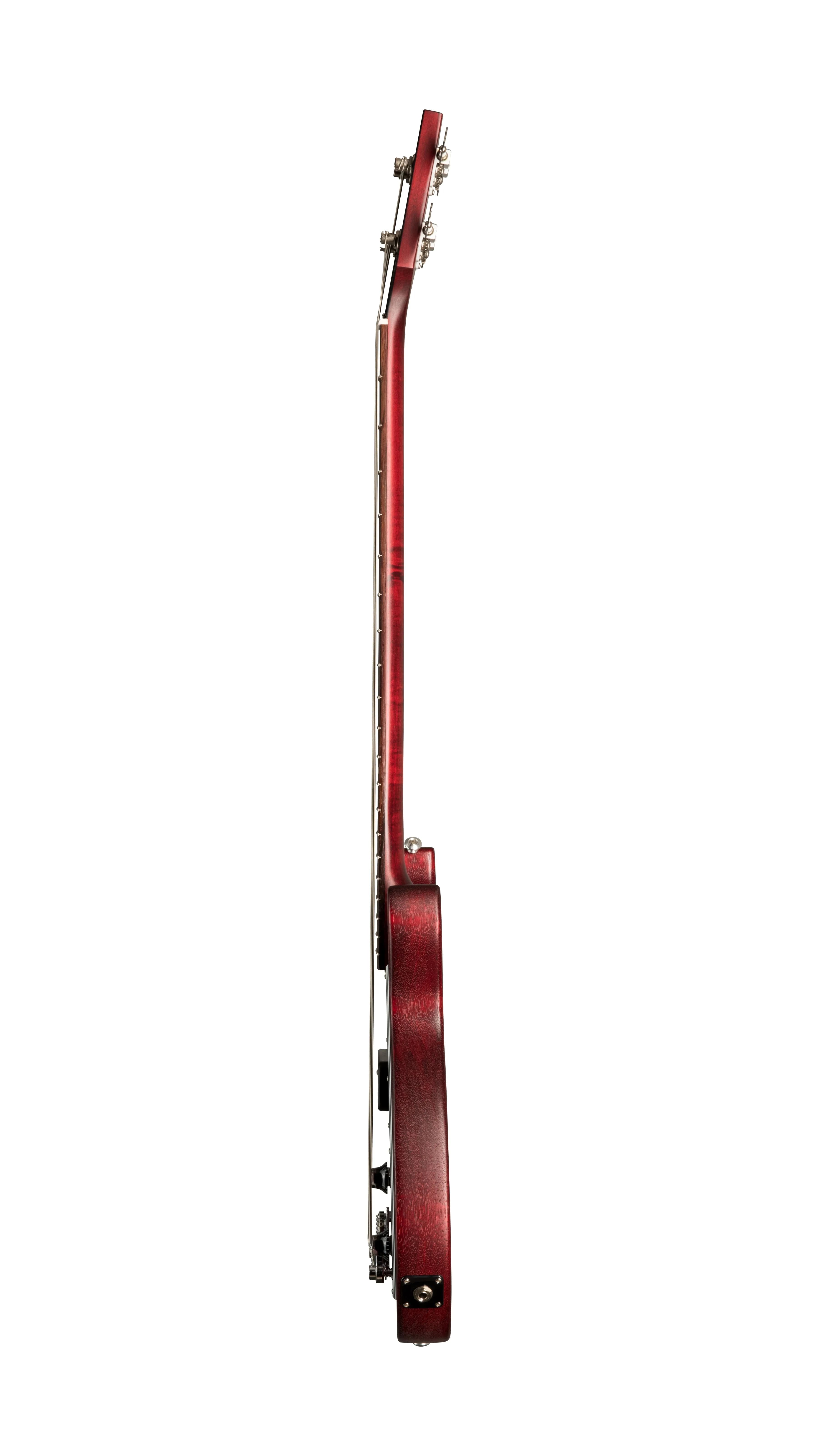 Gibson Les Paul Junior Tribute DC Bass, Left-Handed, Worn Cherry — photo 3