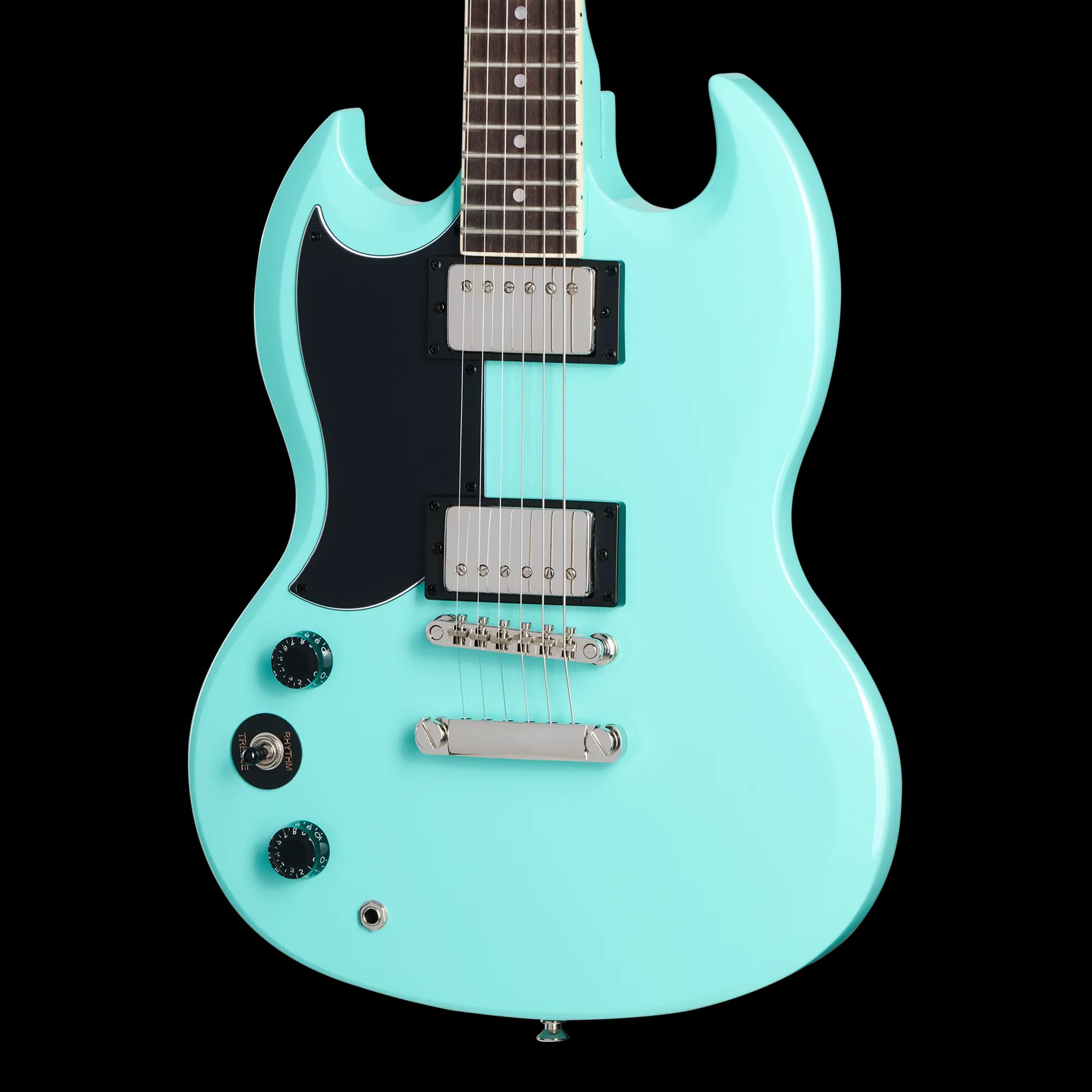 Epiphone SG Tribute, Left-Handed, Aqua, Exclusive
