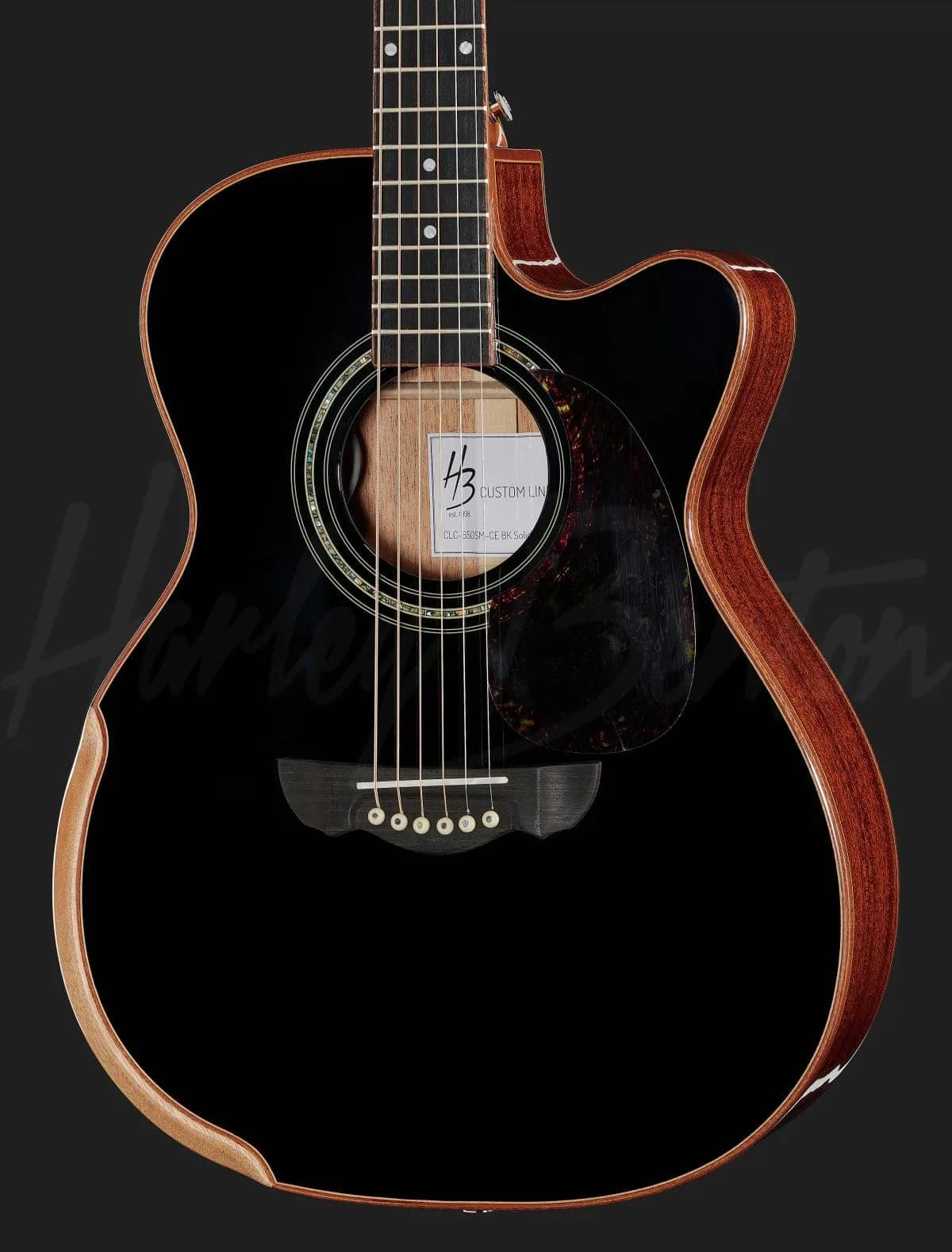 Harley Benton CLC-650SM-CE BK Solid Wood — photo 4