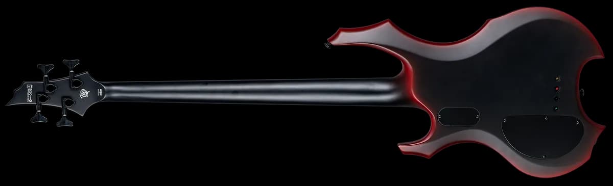 ESP FL-4 BLACK RED BURST SATIN — photo 2