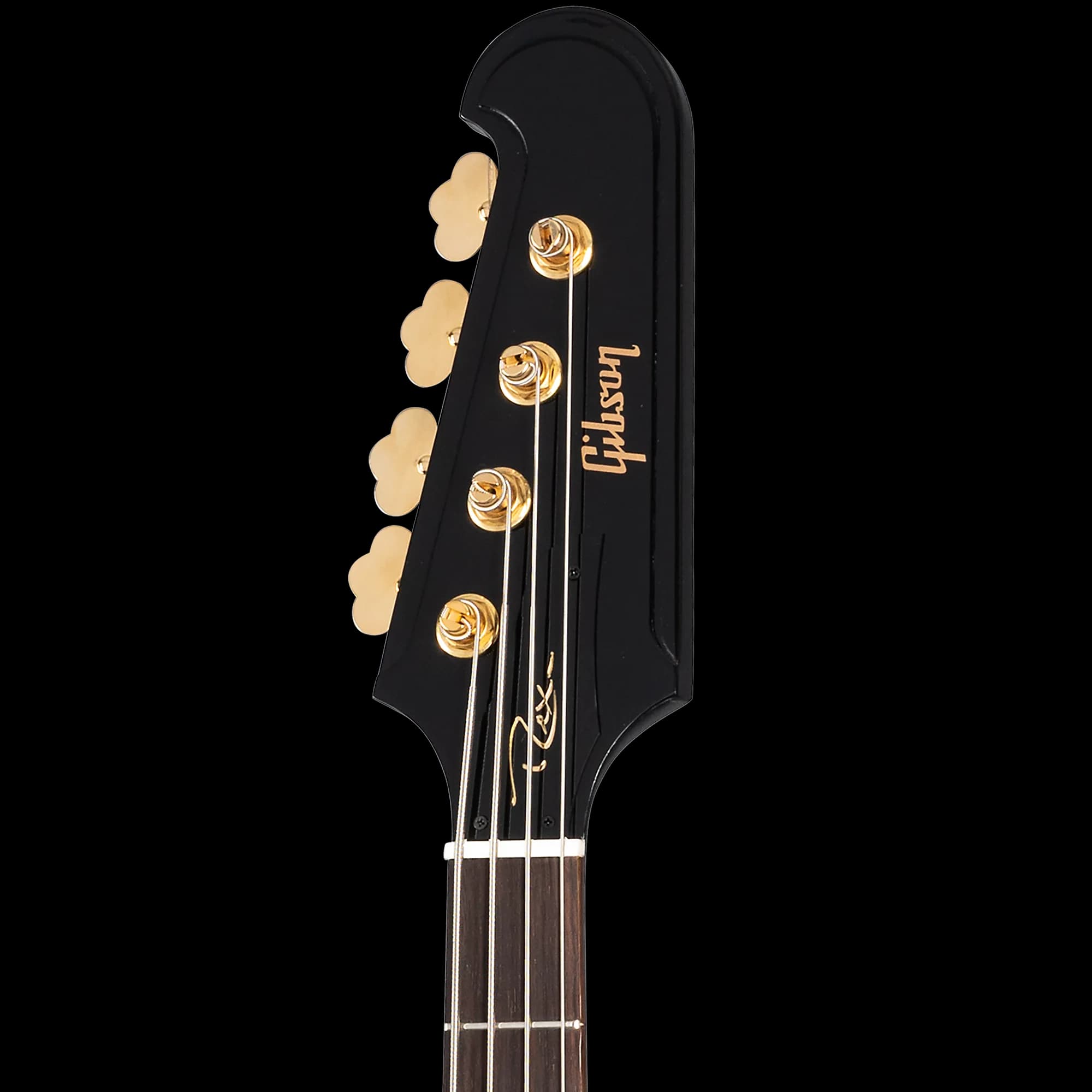 Gibson Rex Brown Signature Thunderbird, Ebony — photo 5