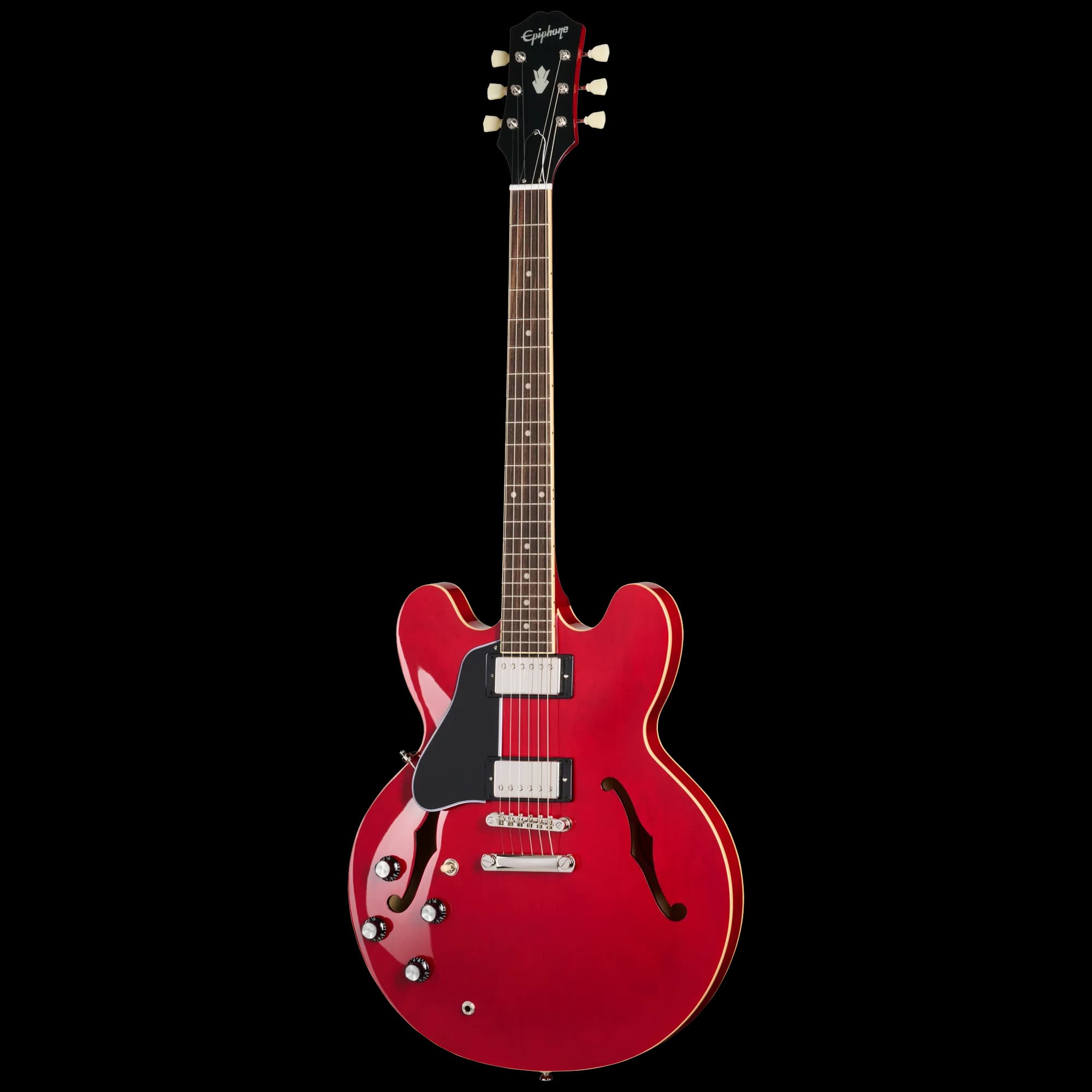 Epiphone ES-335, Left-Handed, Cherry — photo 2