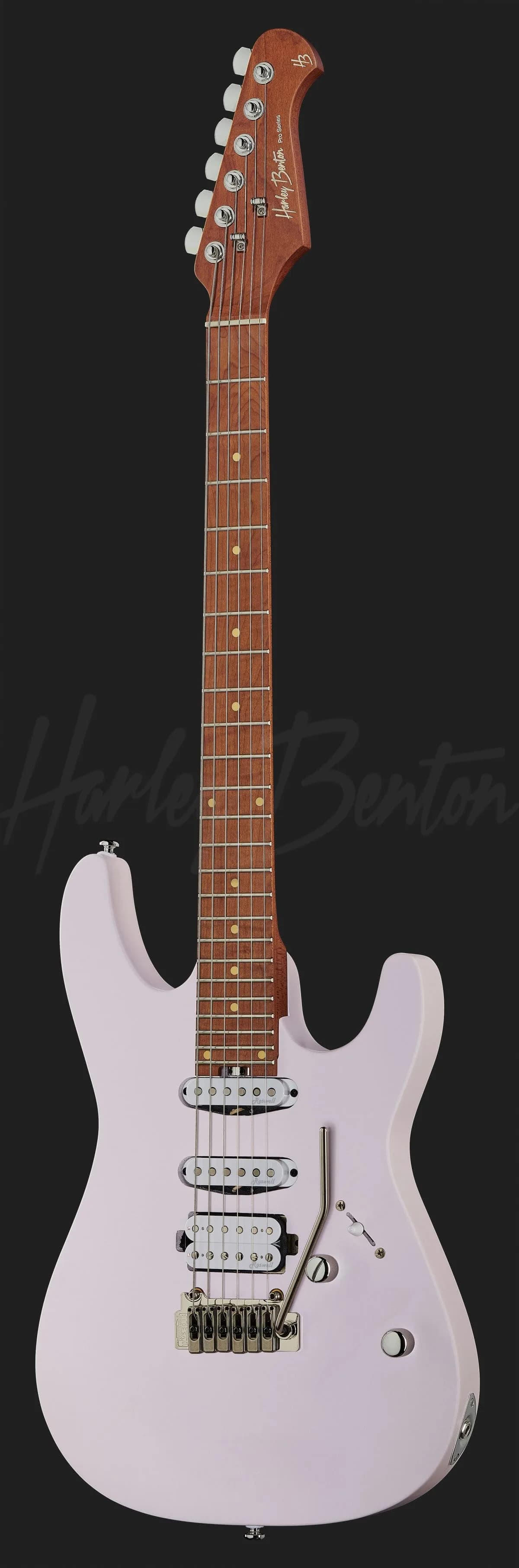 Harley Benton Fusion-III HSS Roasted Shell Pink — photo 2