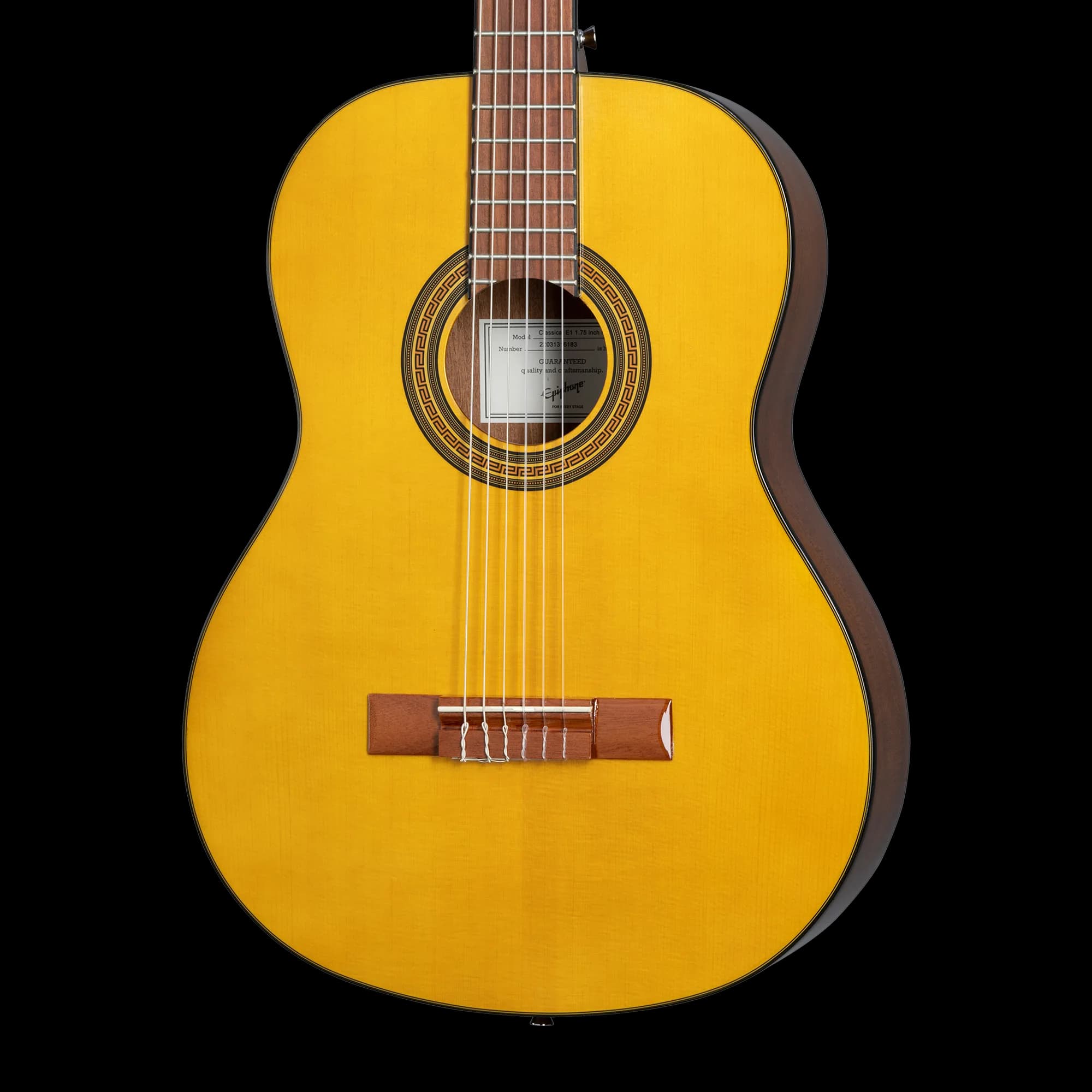 Epiphone Classical E1 (Nylon; 1.75" nut), Antique Natural