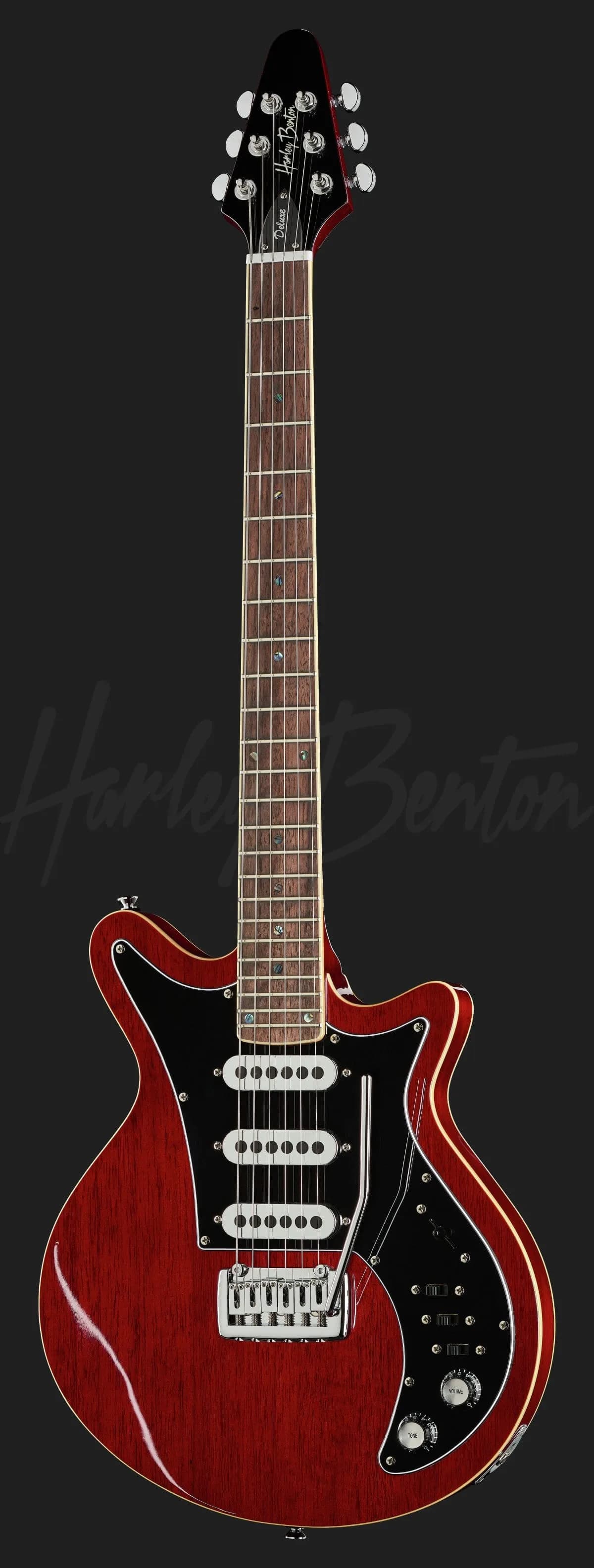 Harley Benton BM-75 Trans Red — photo 2