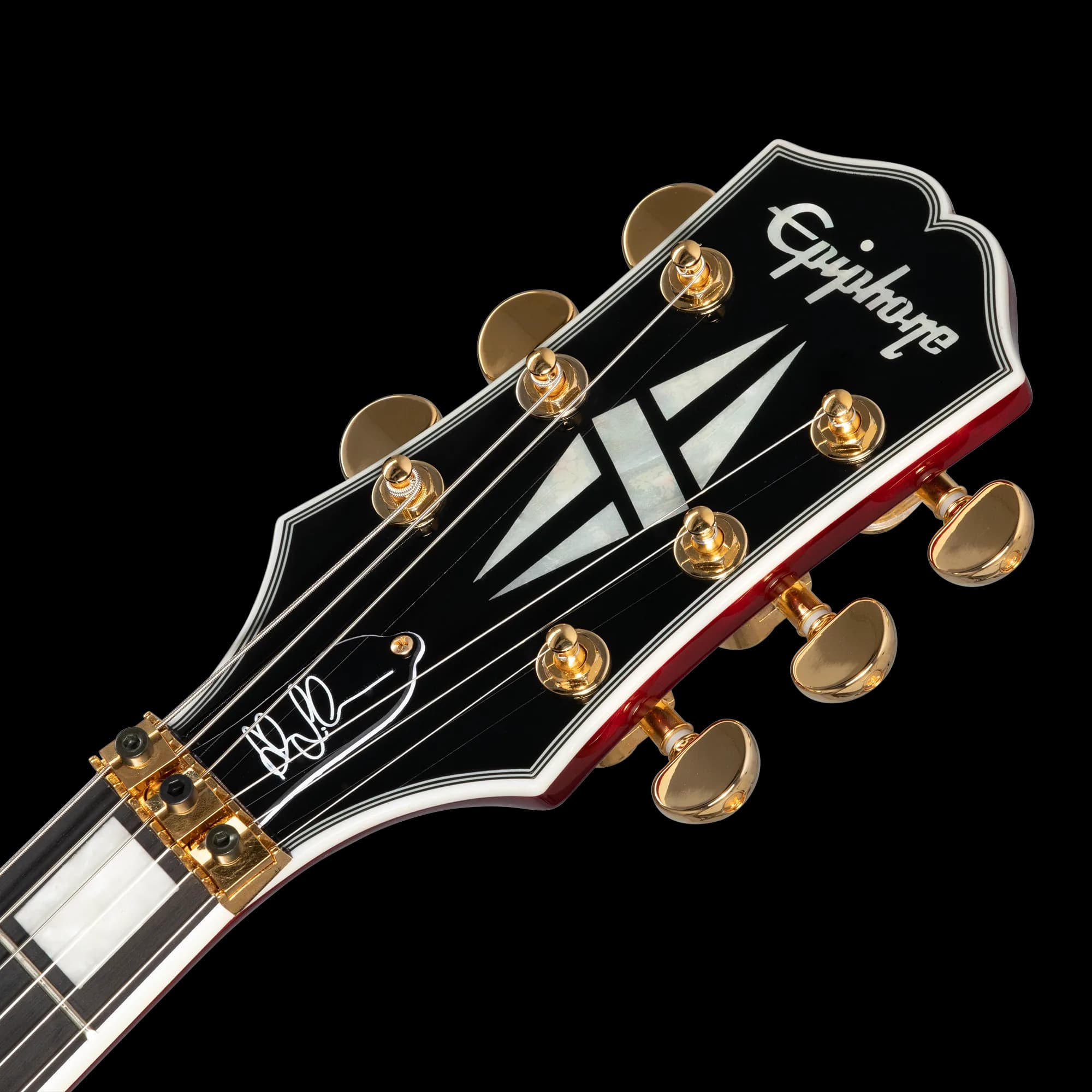 Epiphone Alex Lifeson Les Paul Custom Axcess, Ruby — photo 5