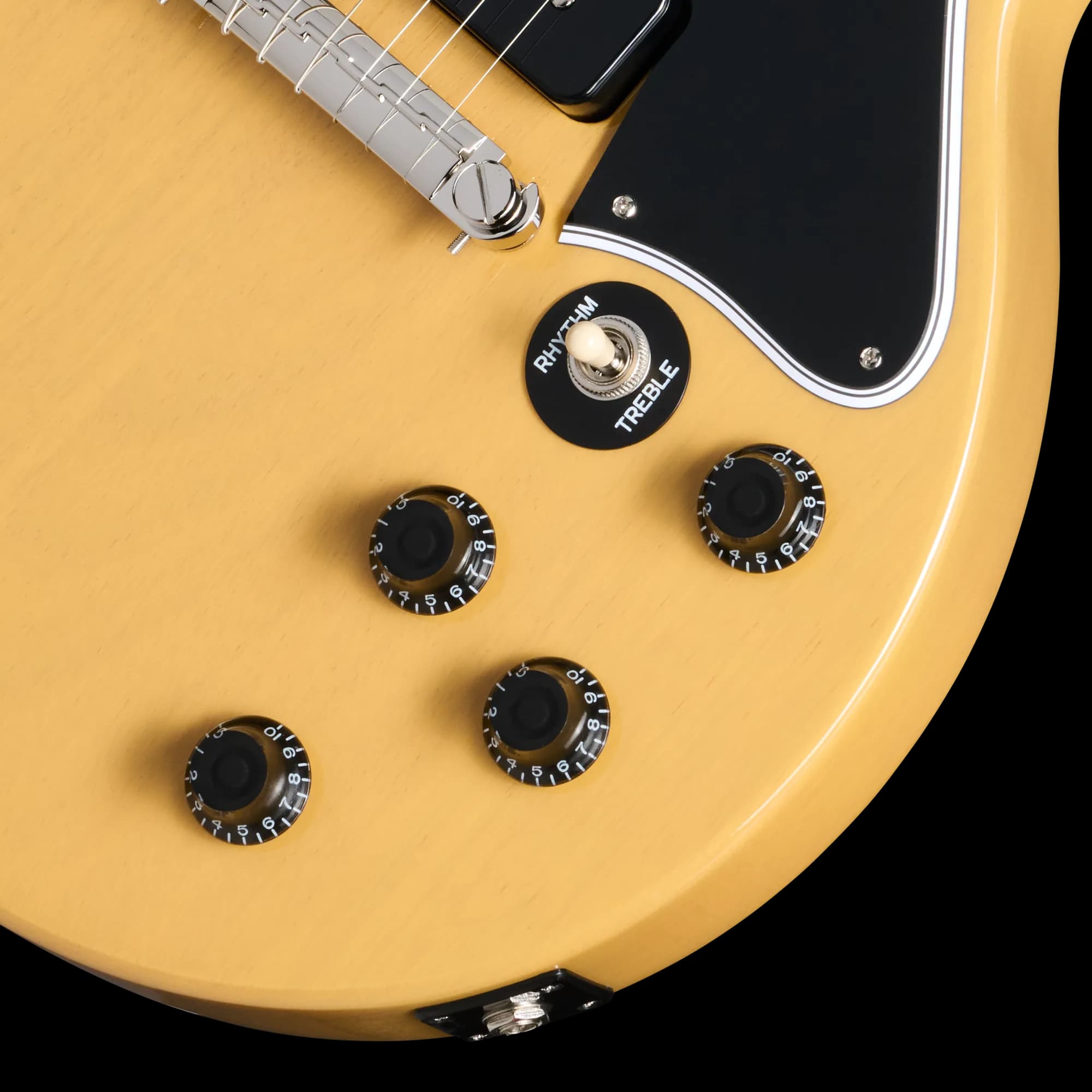 Epiphone Les Paul Special Double Cut, TV Yellow — photo 8