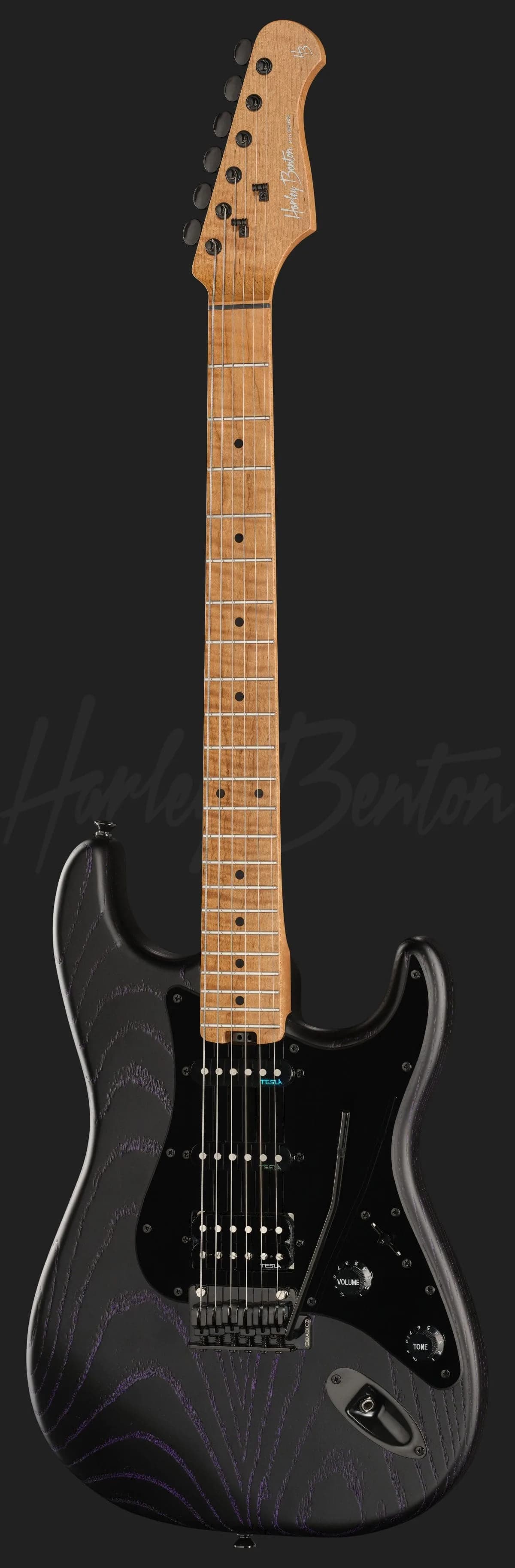 Harley Benton ST-Modern Plus MN HSS Purple Blast — photo 2