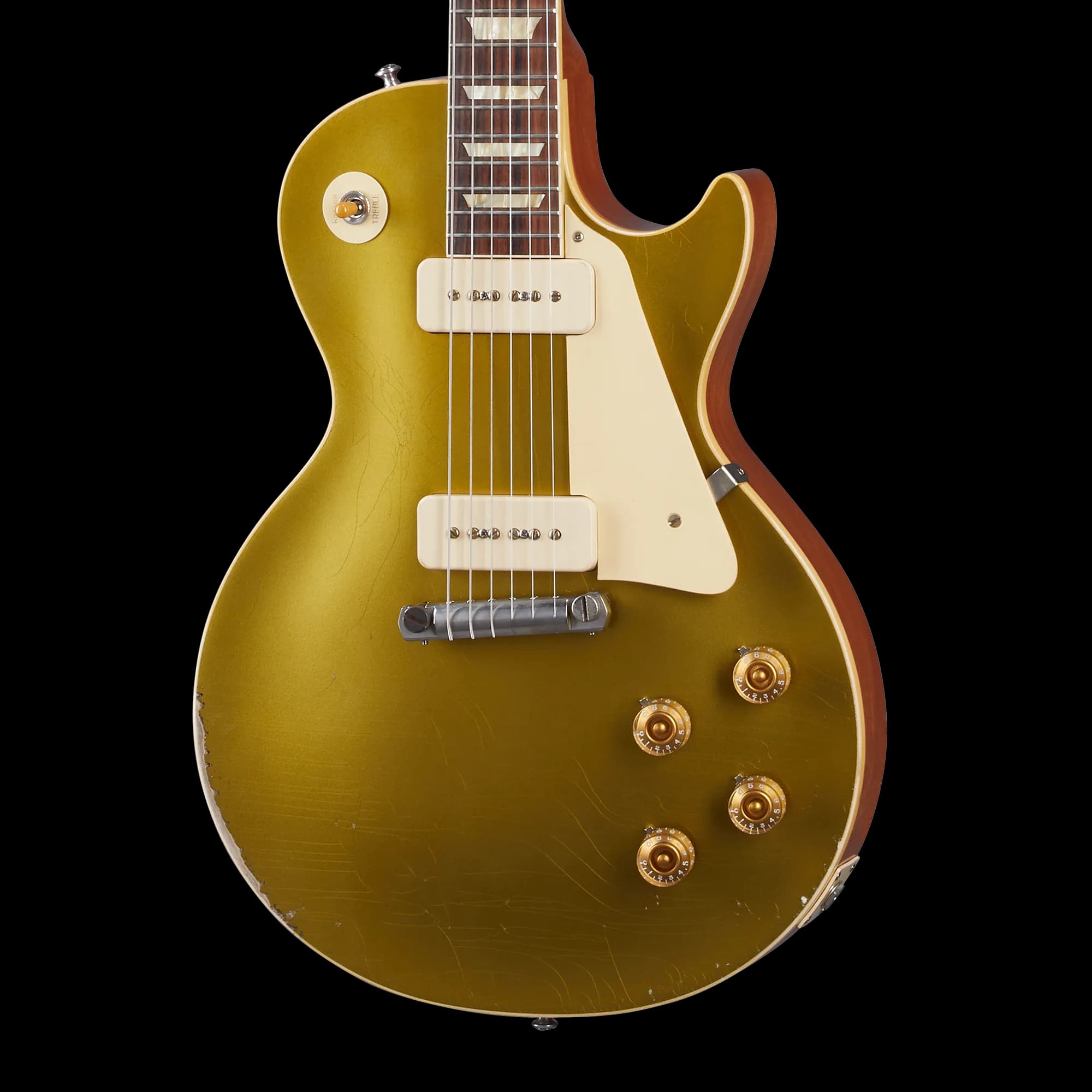 Gibson 1954 Les Paul Goldtop Reissue, Heavy Aged, Double Gold